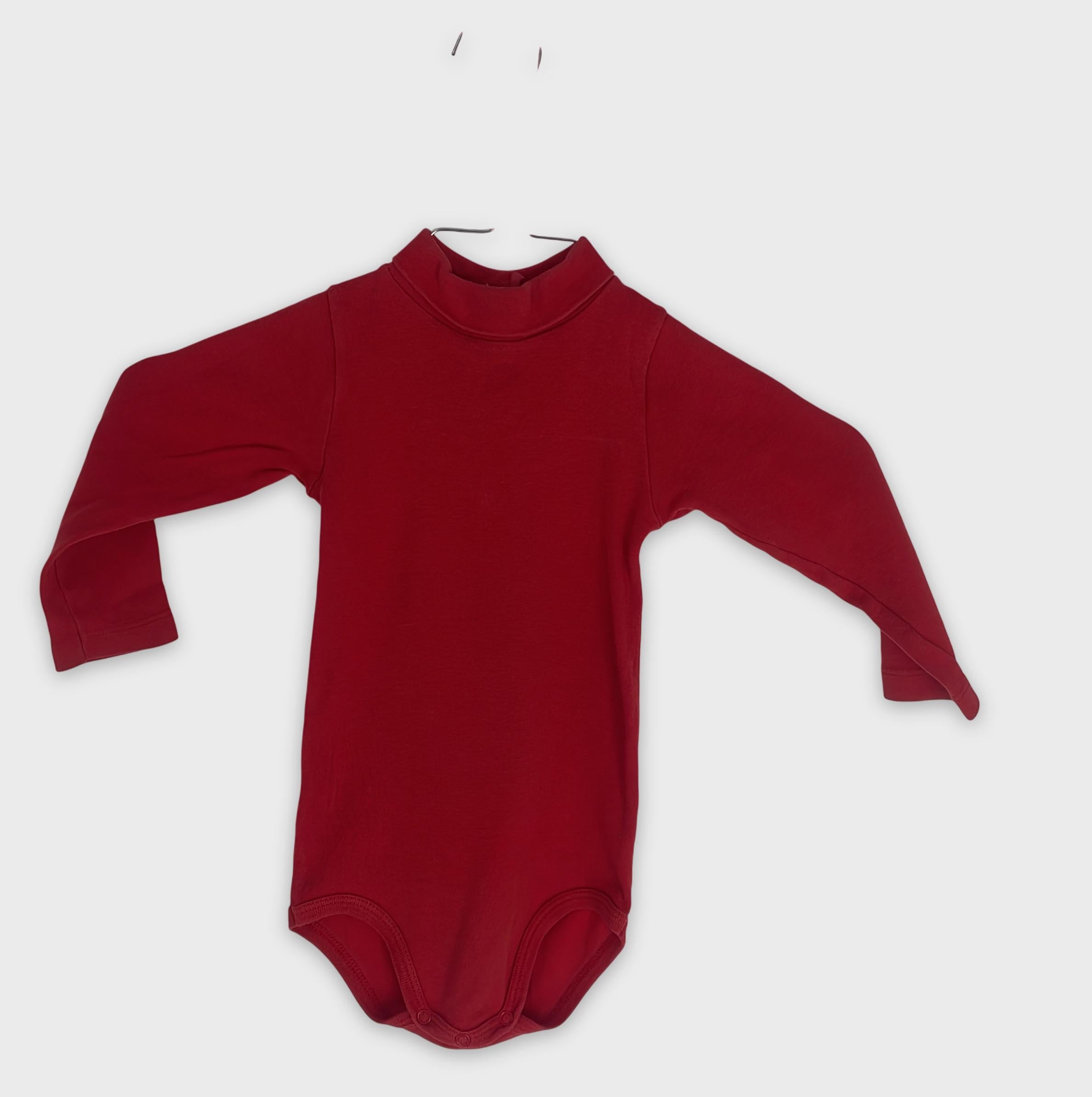 0-Petit Bateau - Body bébé manches longues - 18m/81cm