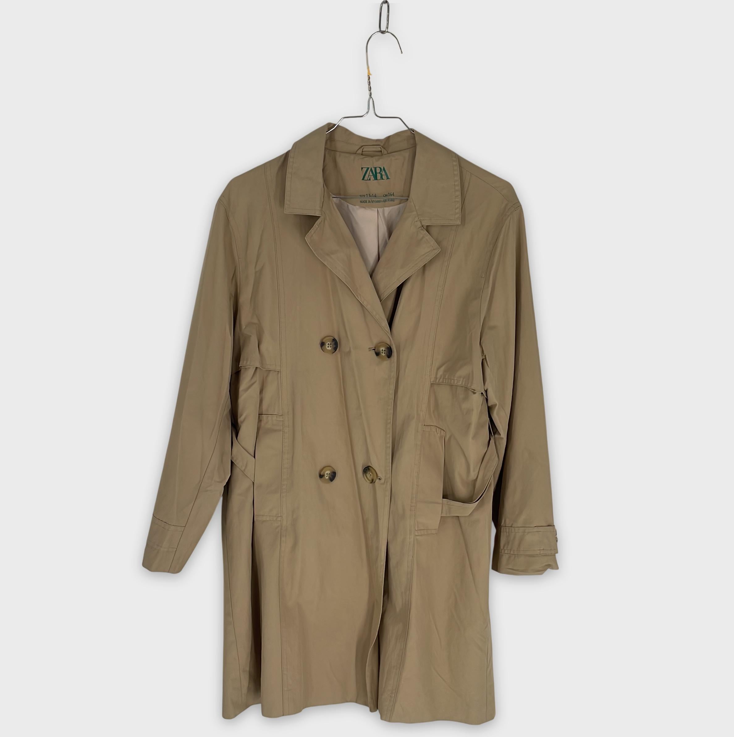 0-ZARA - Trench Coat - 13-14 ans
