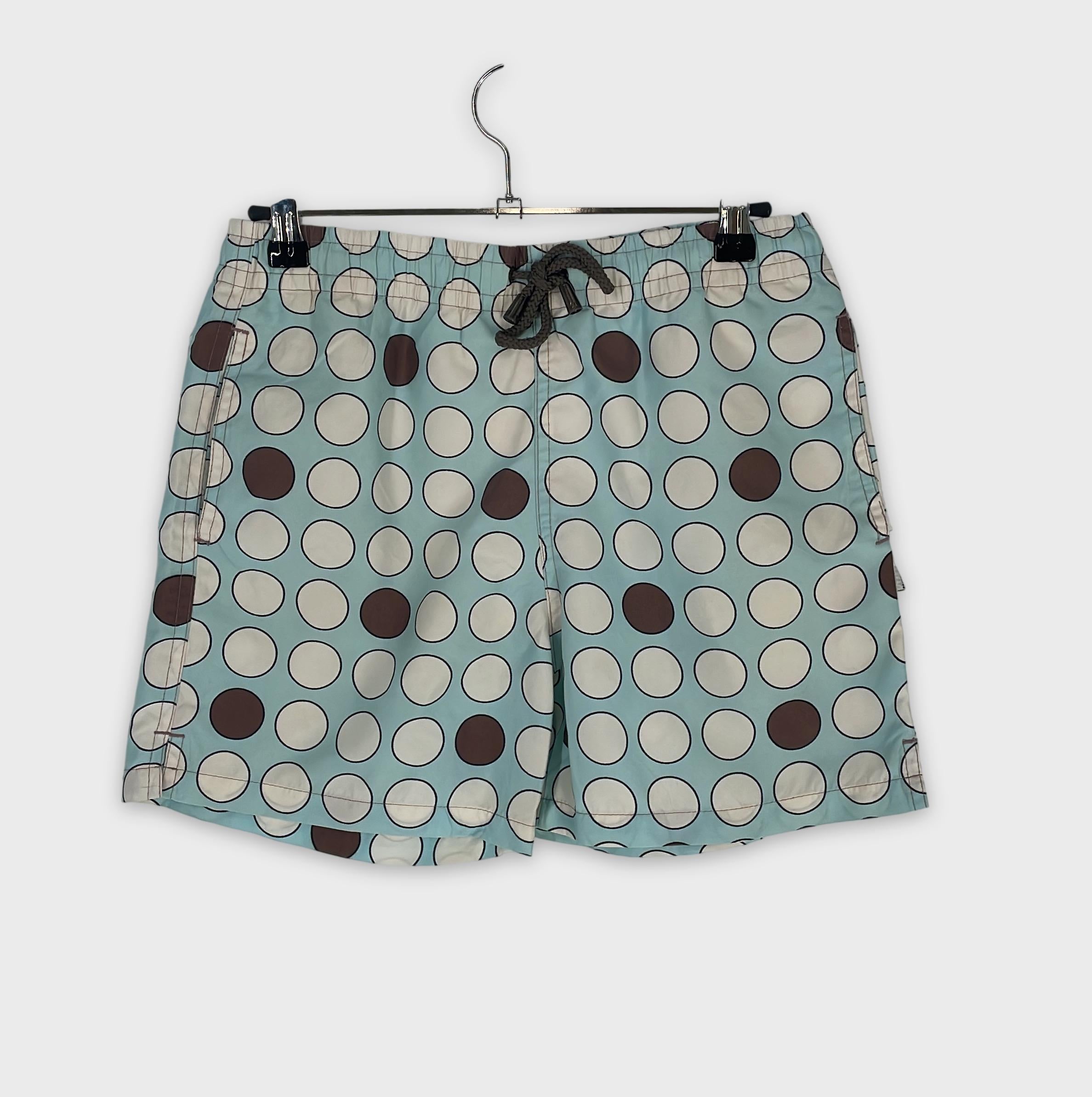 0-Kiwi - Short de Bain à Pois - Taille Non spécifiée