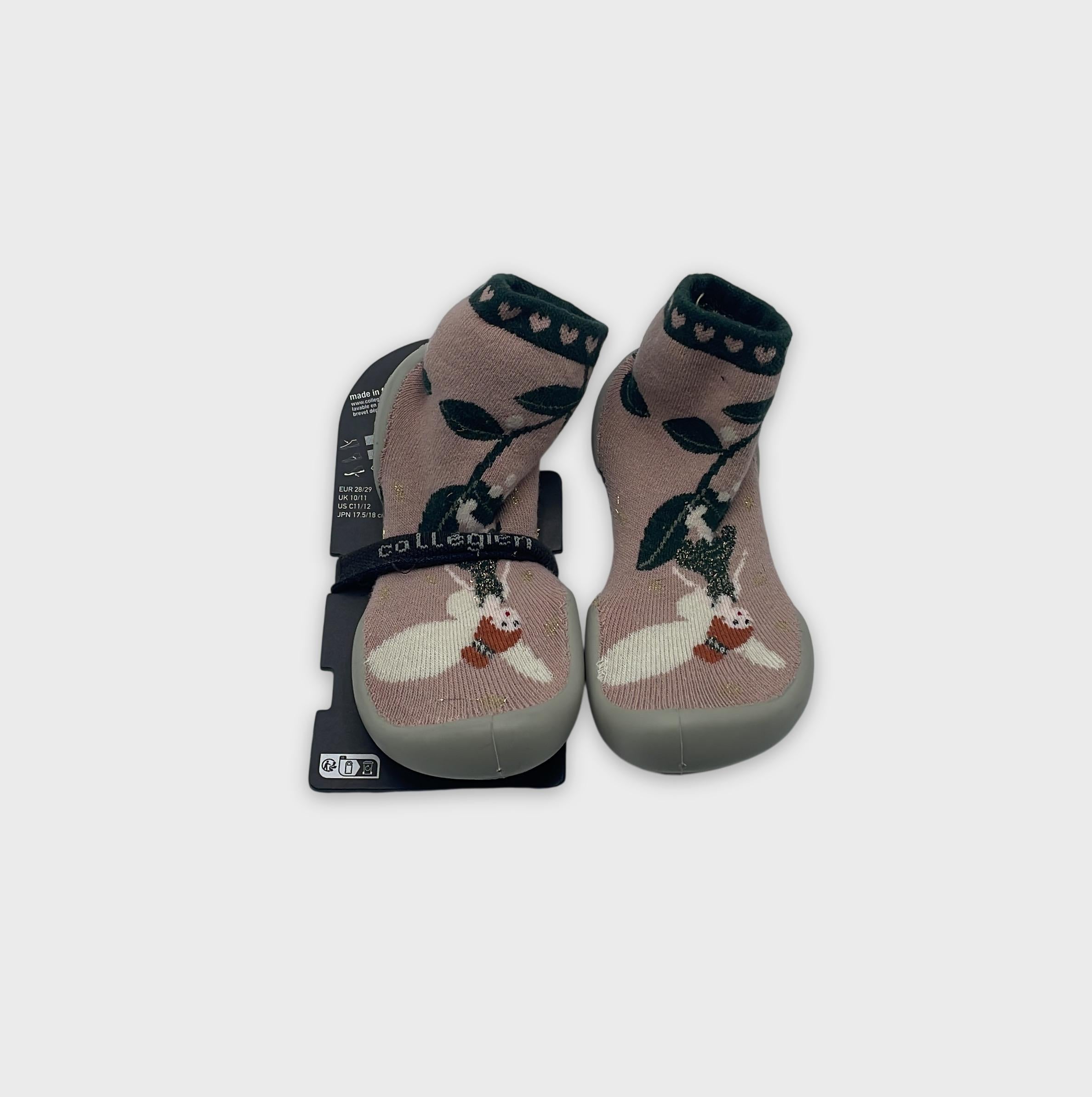 0-Collégien - Chaussons souples - 28/29