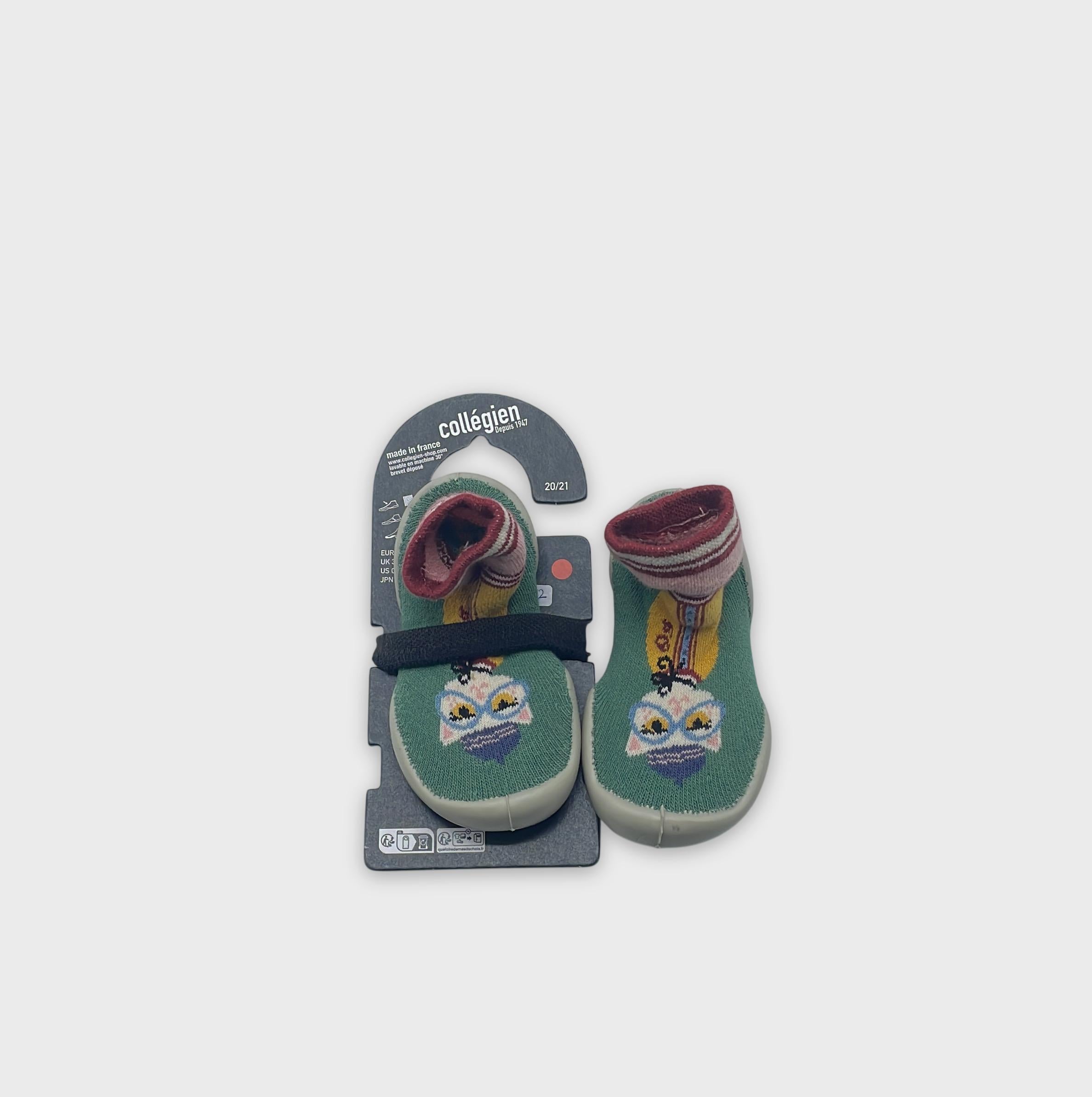 0-Collégien - Chaussons chaussettes - 20/21