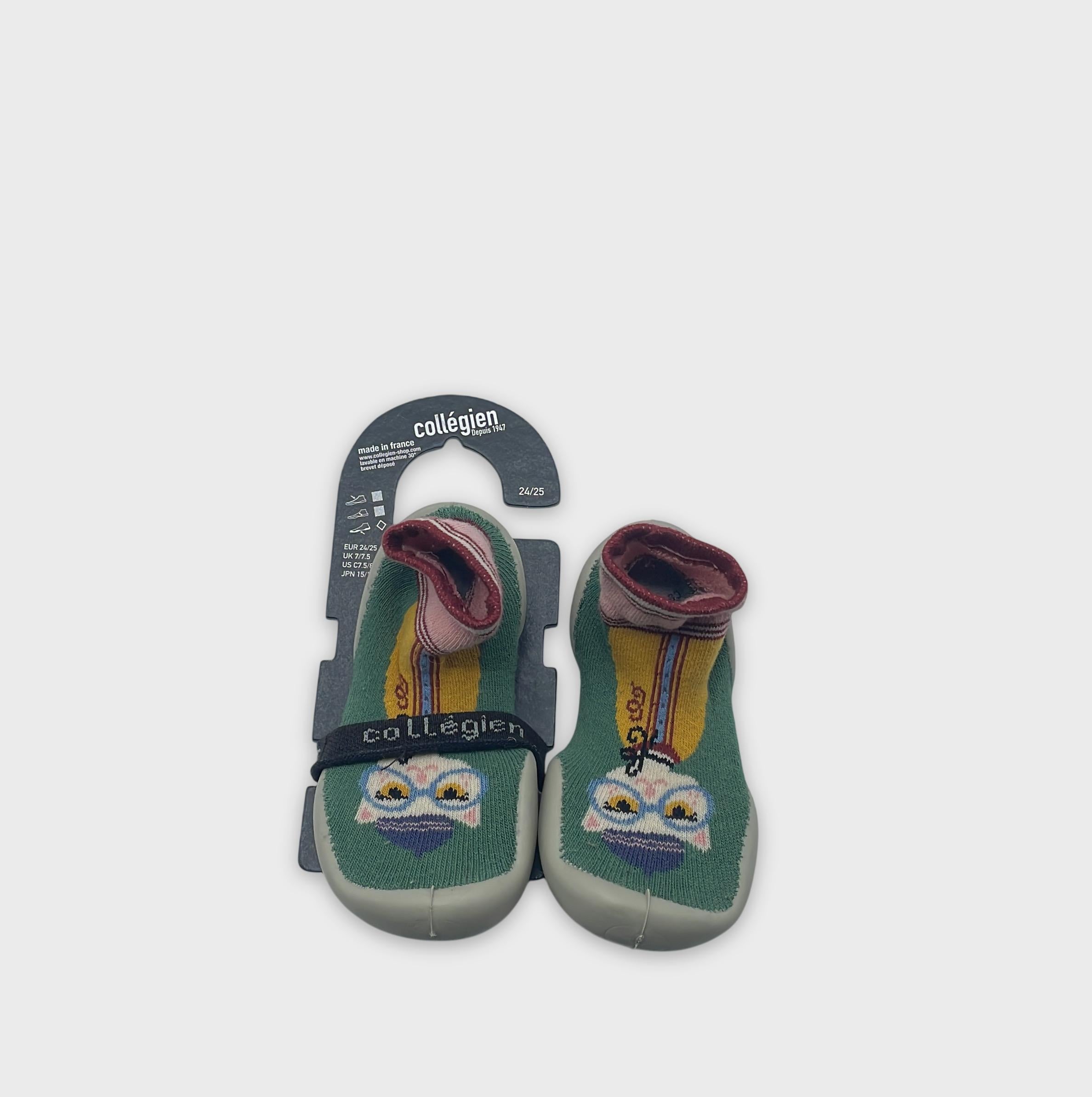 0-Collégien - Chaussons-chaussettes - 24/25