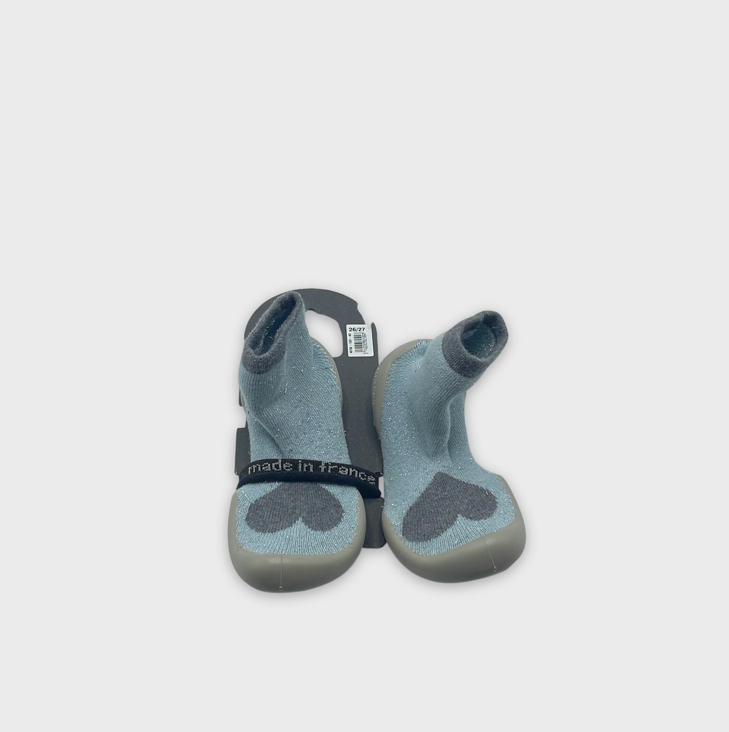 0-Collégien - Chaussons-chaussettes - 26/27