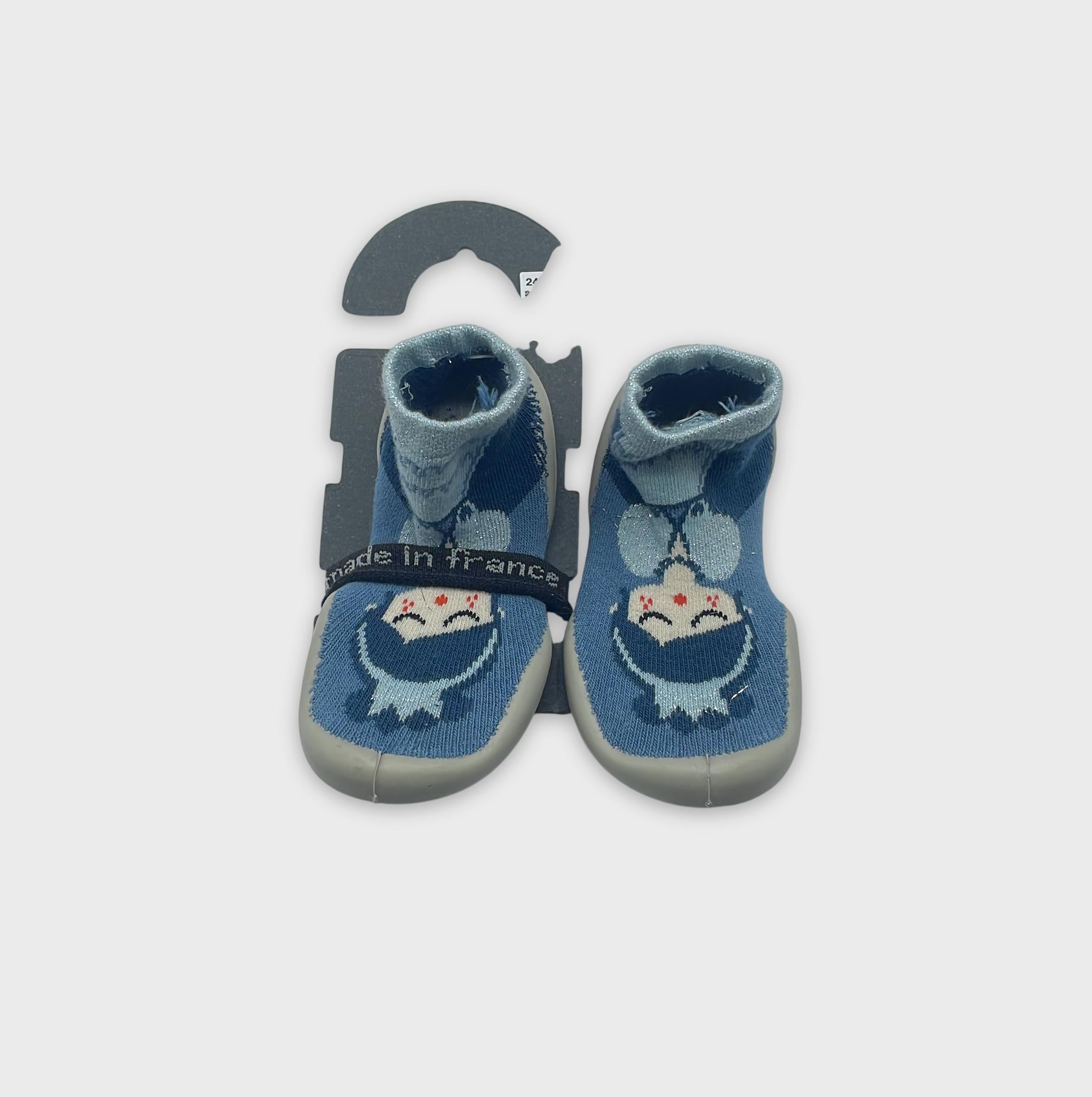 0-Collégien - Chaussons antidérapants - 24/25