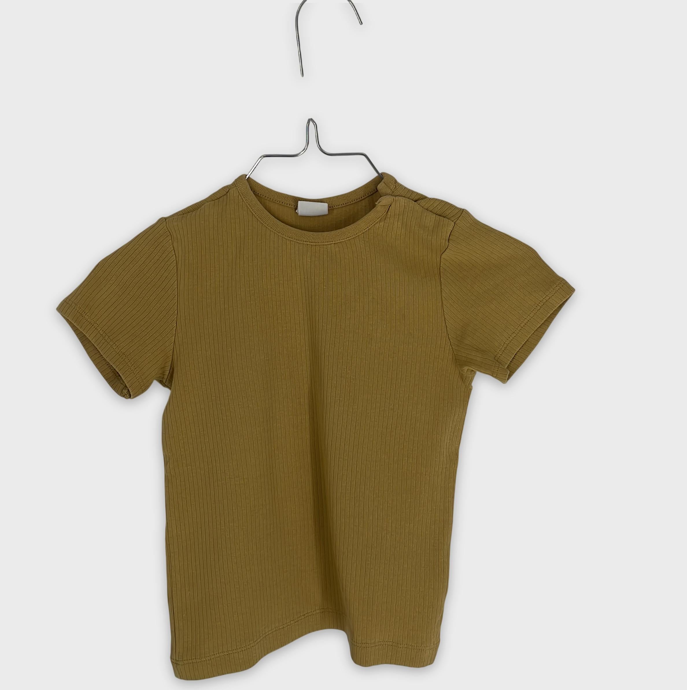 0-H&M - T-shirt côtelé - 3-4 ans