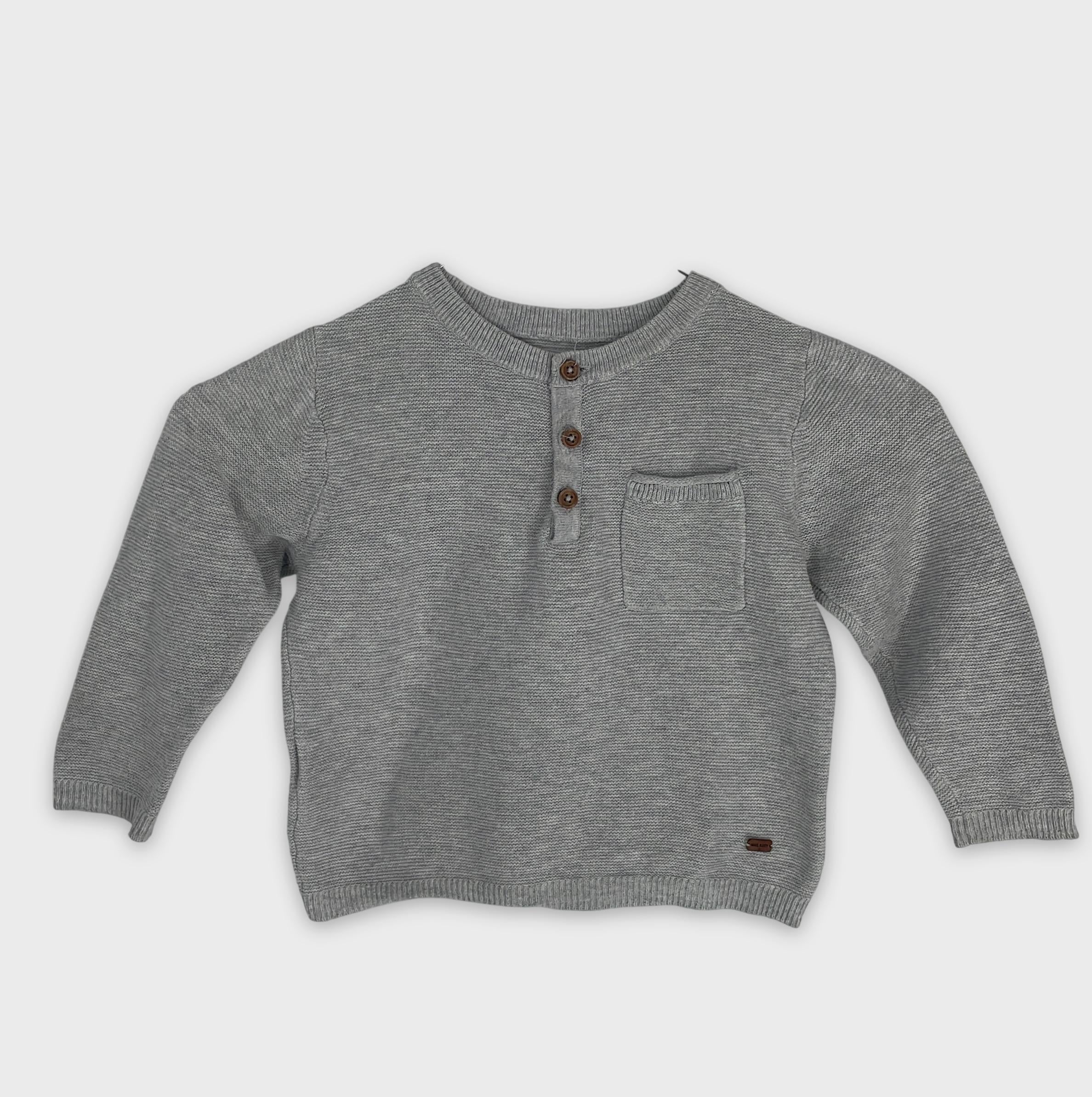 0-MNG - Pull tricoté - 12-18 Mois