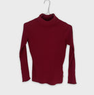 0-Bellerose - Top col roulé côtelé - Taille 12