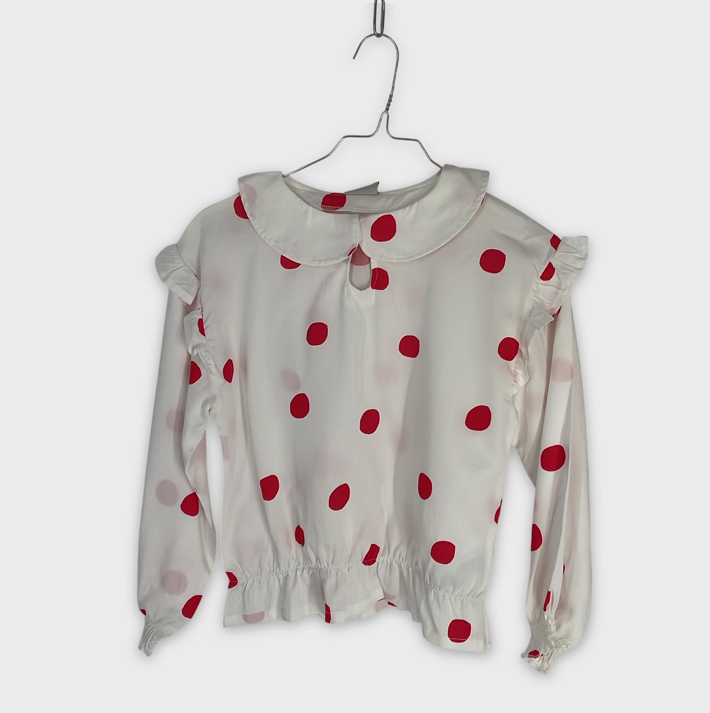 0-the campamento - Blouse à pois - 9/10 ans