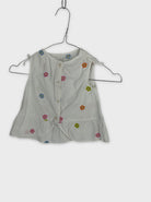 0-Zara - Top sans manches brodé - 4 ans (104 cm)