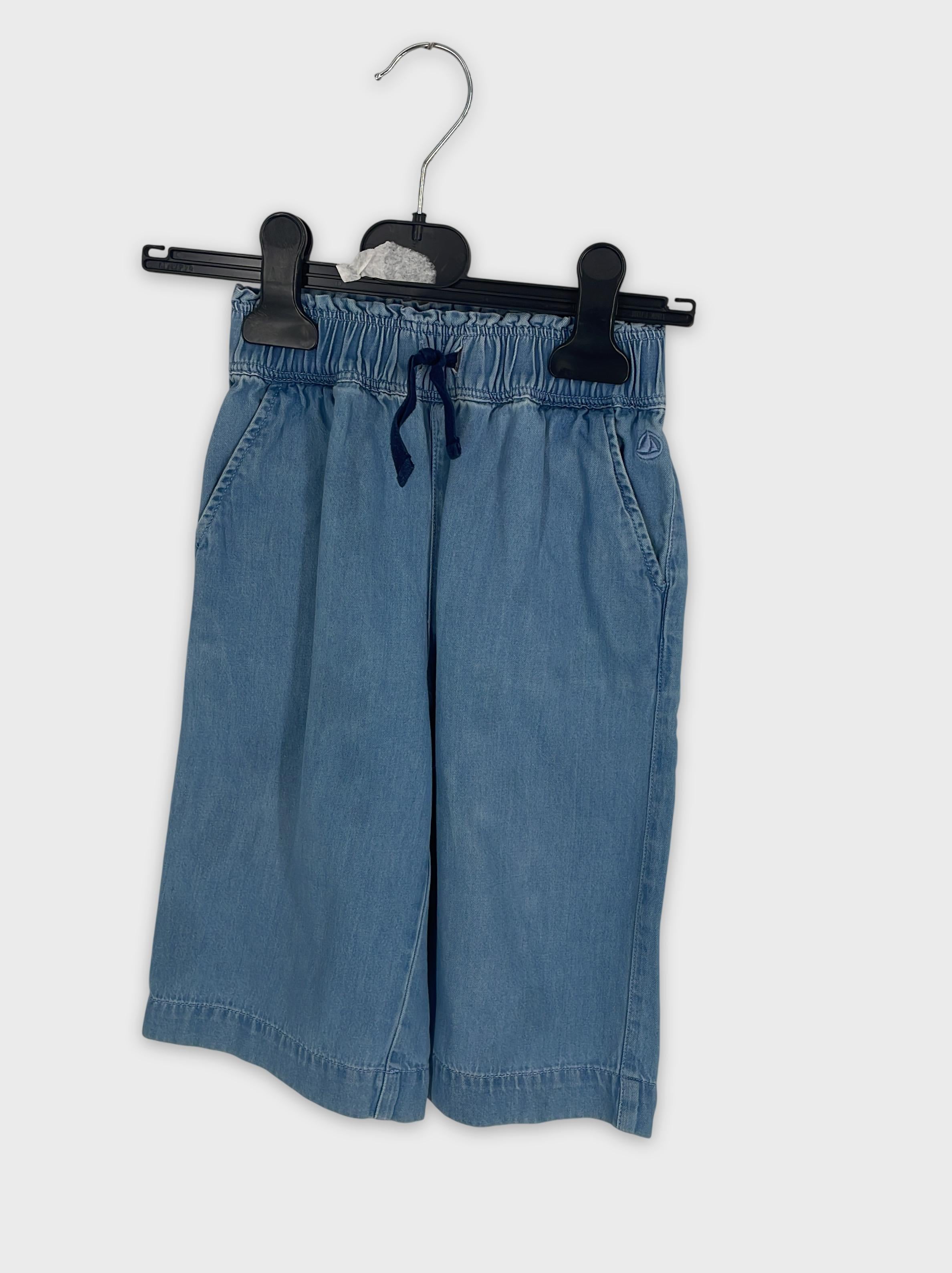 0-Petit Bateau - Pantacourt en jean - 3 ans / 95cm
