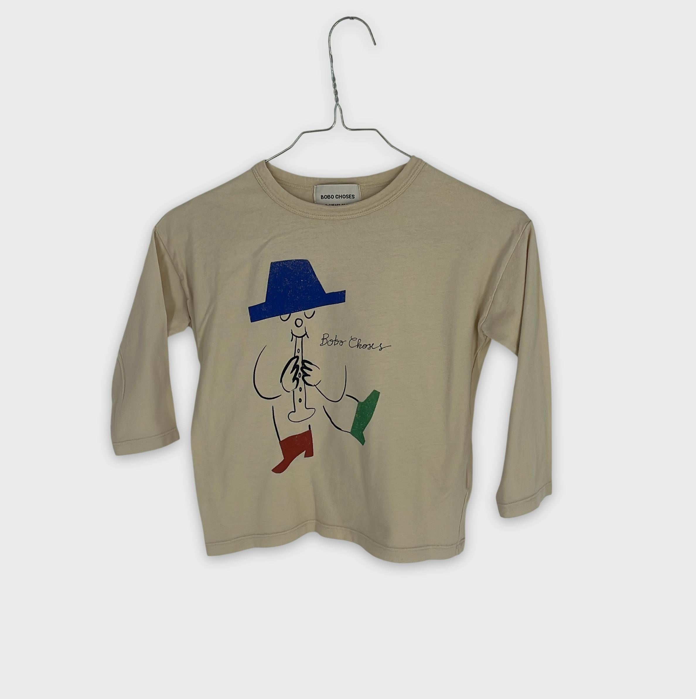 0-BOBO CHOSES - T-shirt à manches longues - 2-3 ans (98cm)