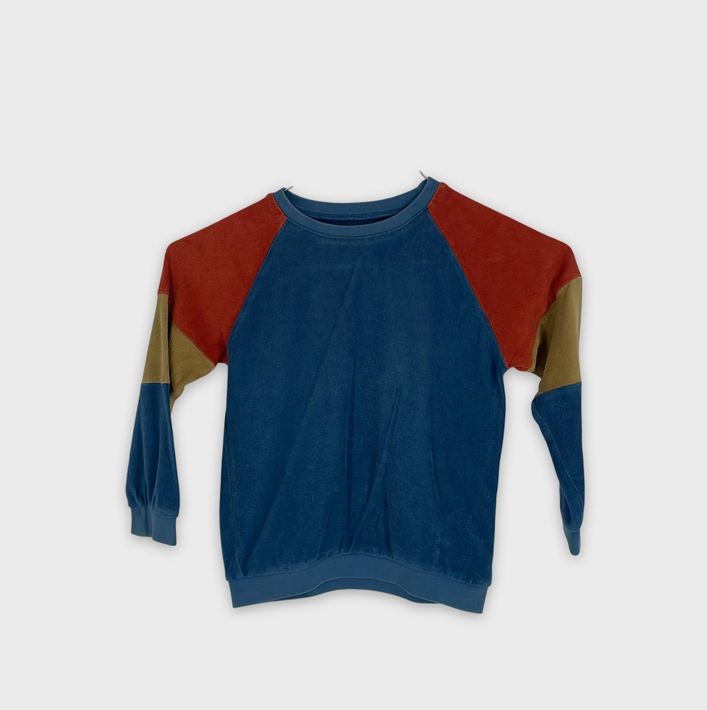 0-FILOU & FRIENDS - Pull en coton color block - 3 ans