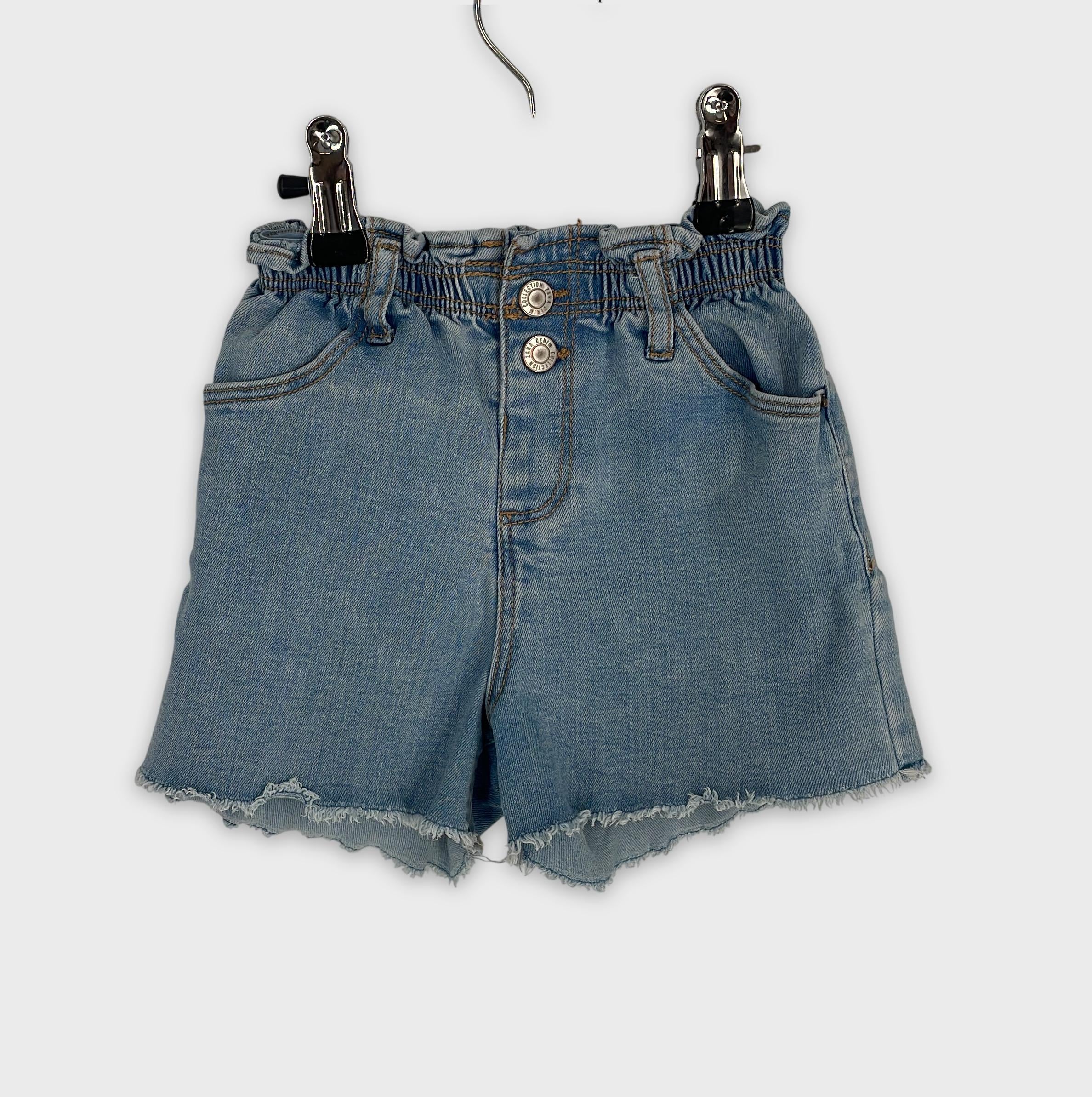 0-Zara - Short en jean - 8 ans