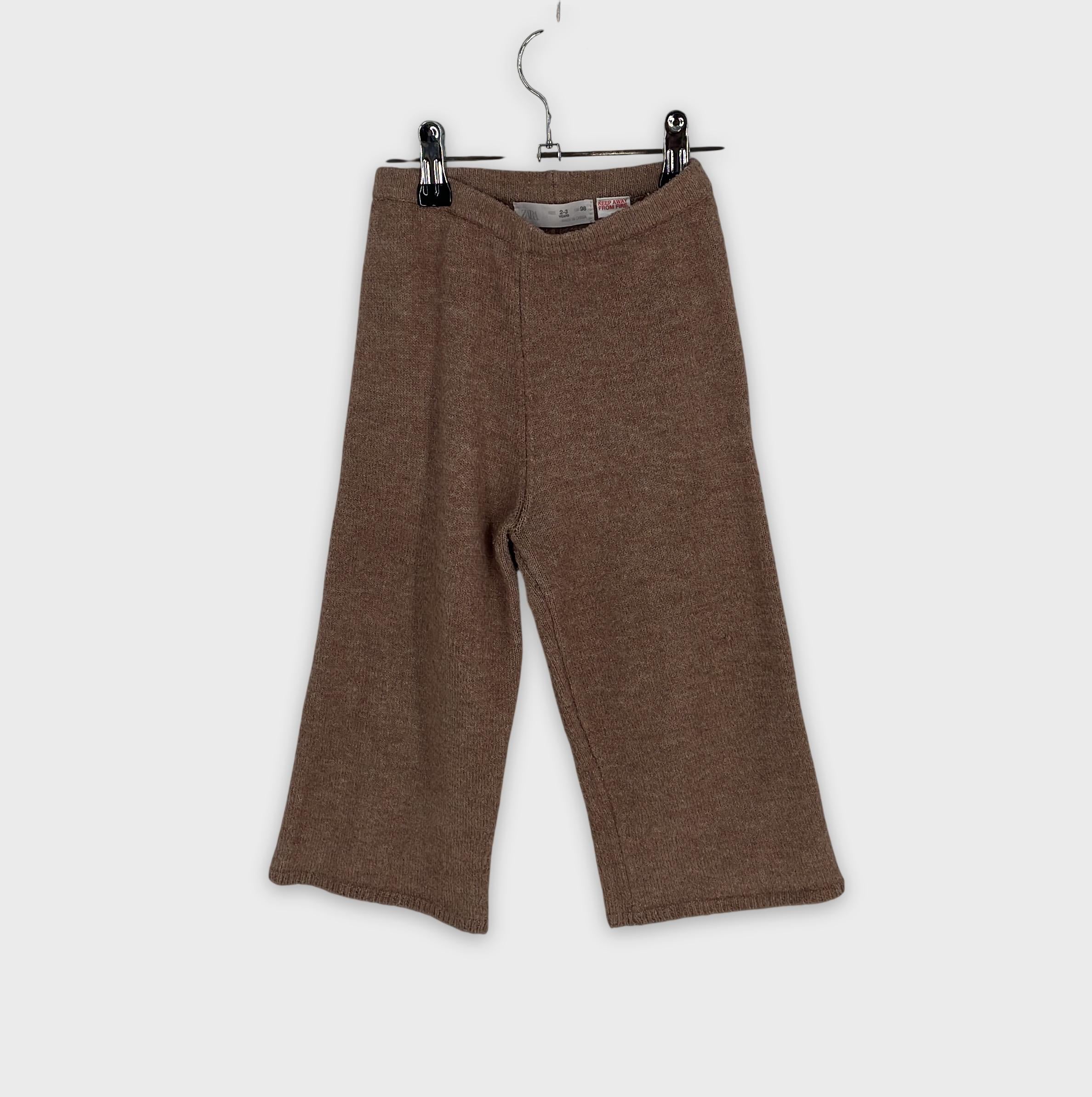 0-ZARA - Pantalon Tricoté - 2/3 Ans (98cm)