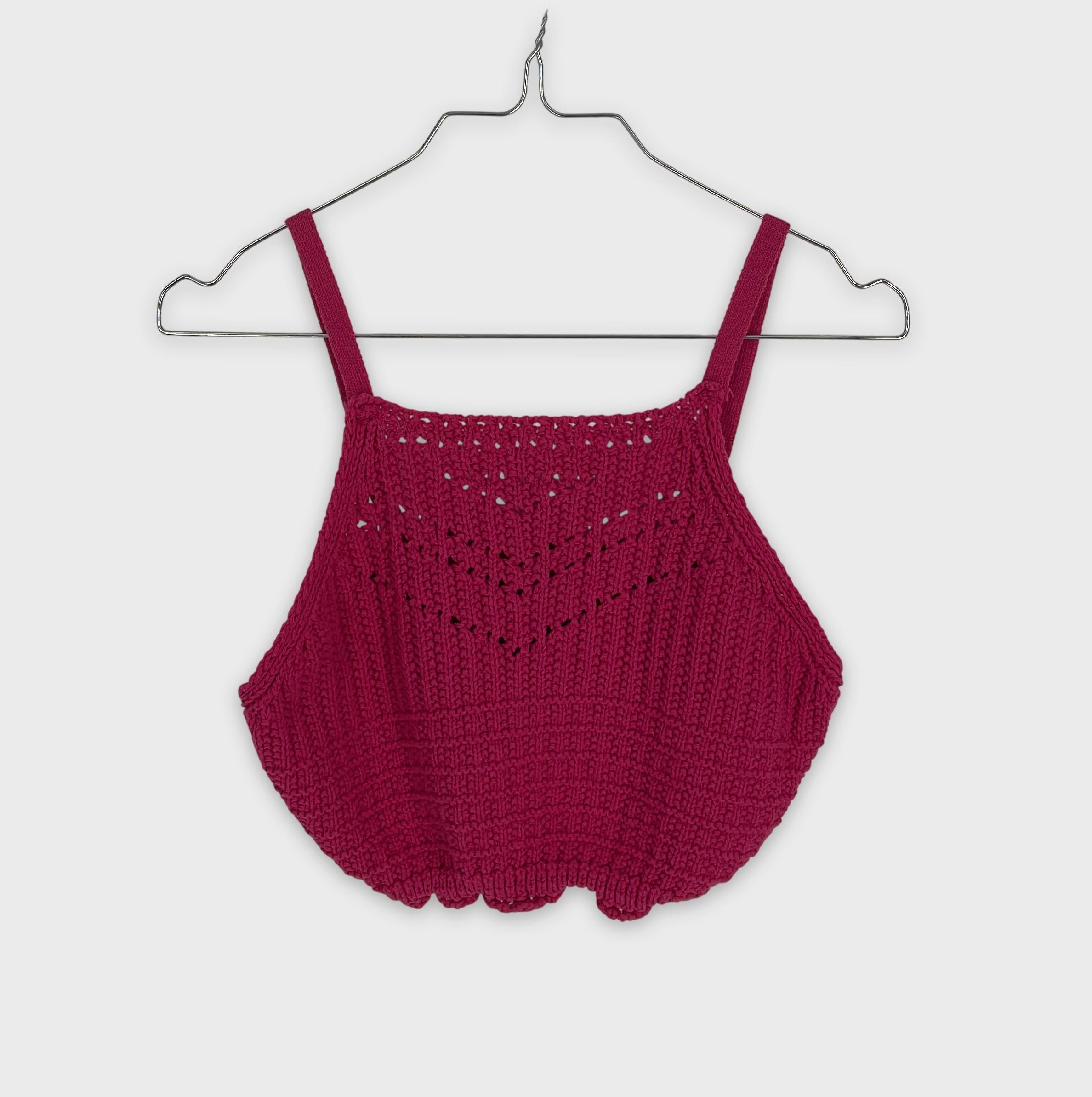 0-Inconnu - Haut en maille tricoté - Taille unique