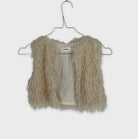0-FILOU & FRIENDS - Gilet sans manches imitation fourrure - Taille 3 ans