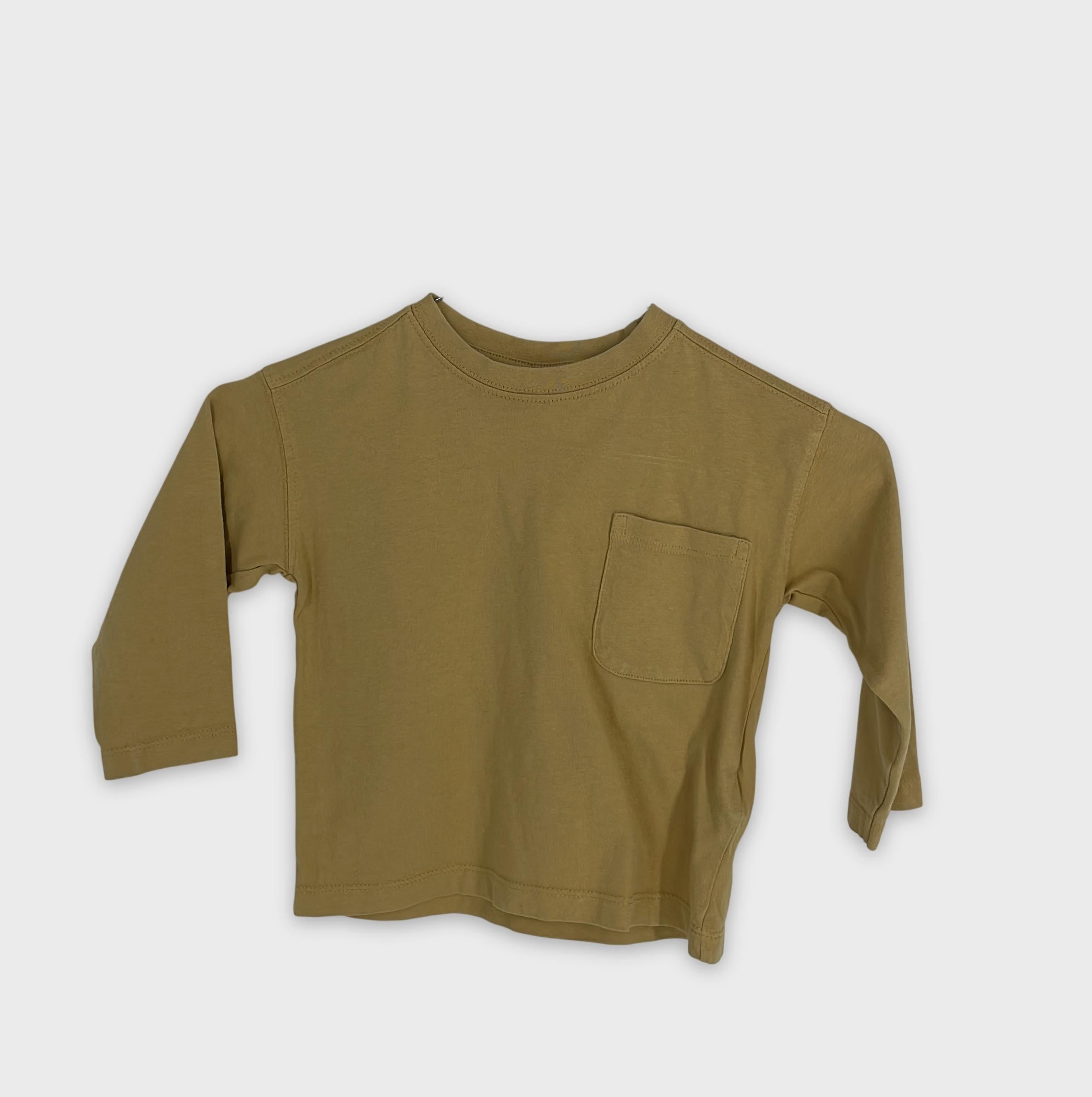 0-ZARA - T-shirt manches longues - 1 1/2 ans (86 cm)