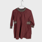 0-ZARA - Blouse Smockée Broderies - 7 ans (122 cm)