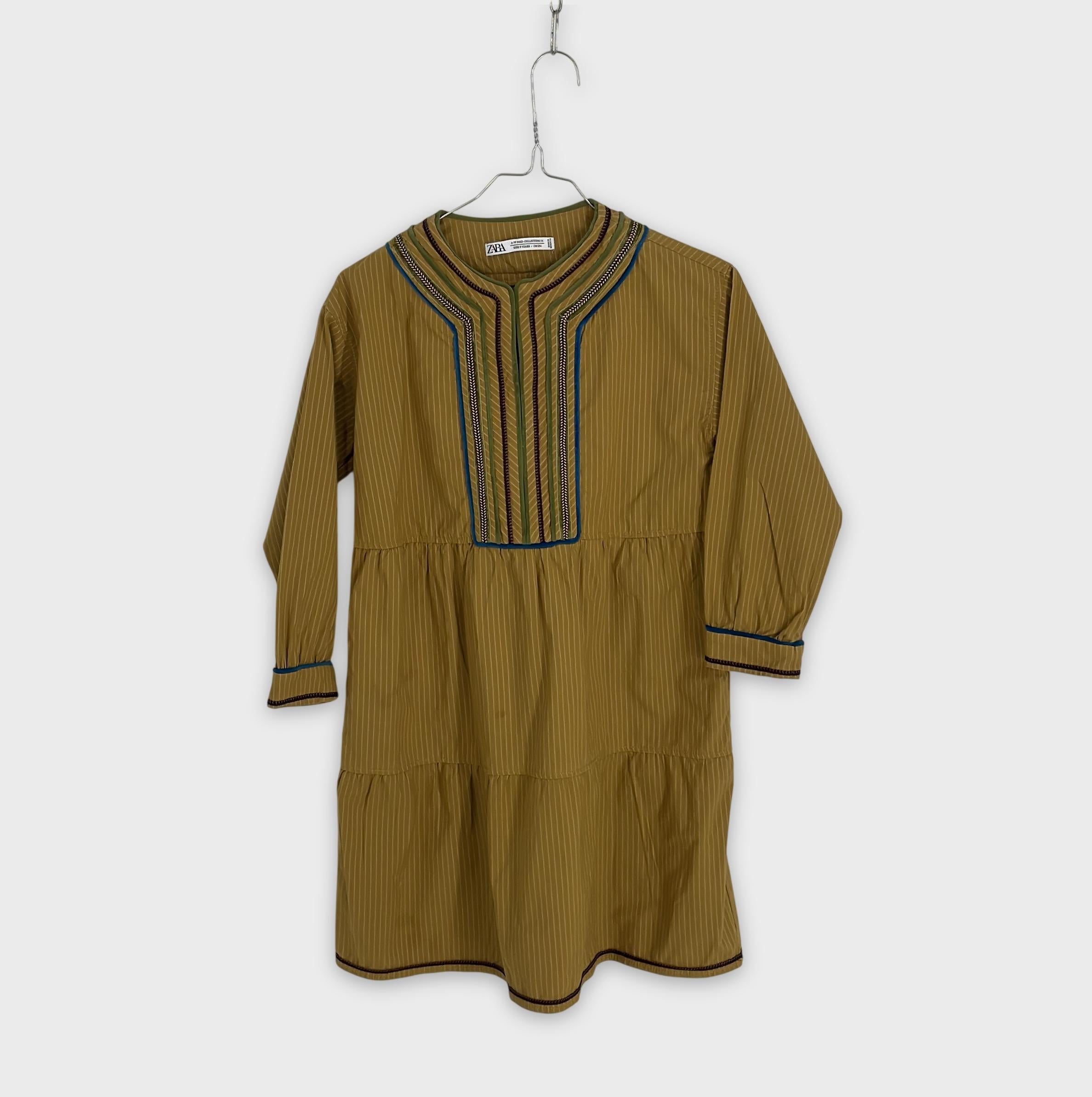 0-ZARA - Robe tunique rayée - 9 ans (134 cm)
