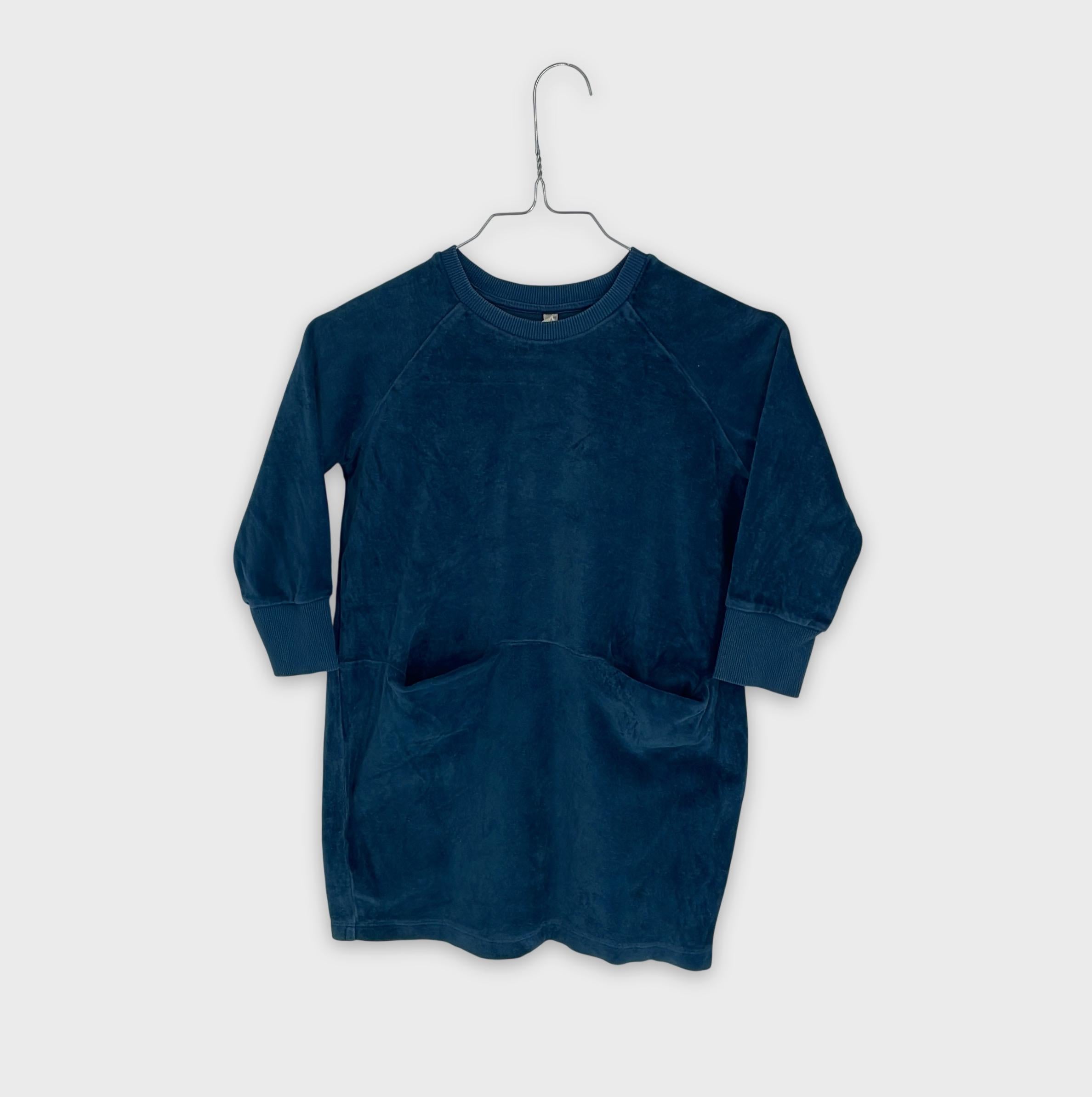 0-Unknown - Robe en velours - 4-5 ans