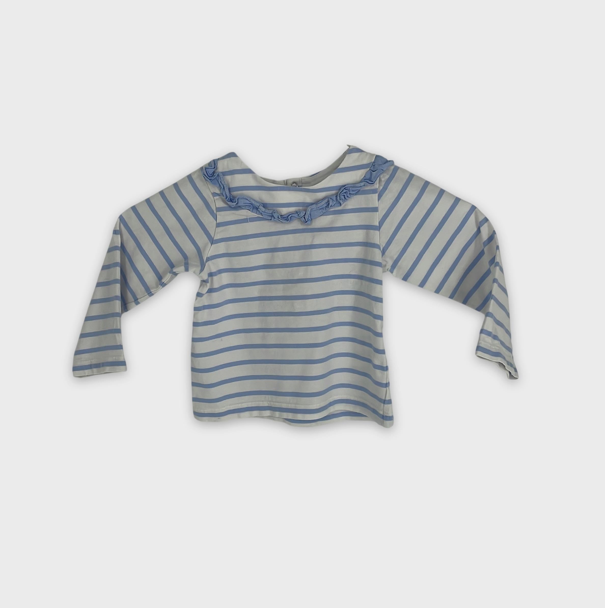 0-Jacadi - Haut à Rayures - 24M (86cm)