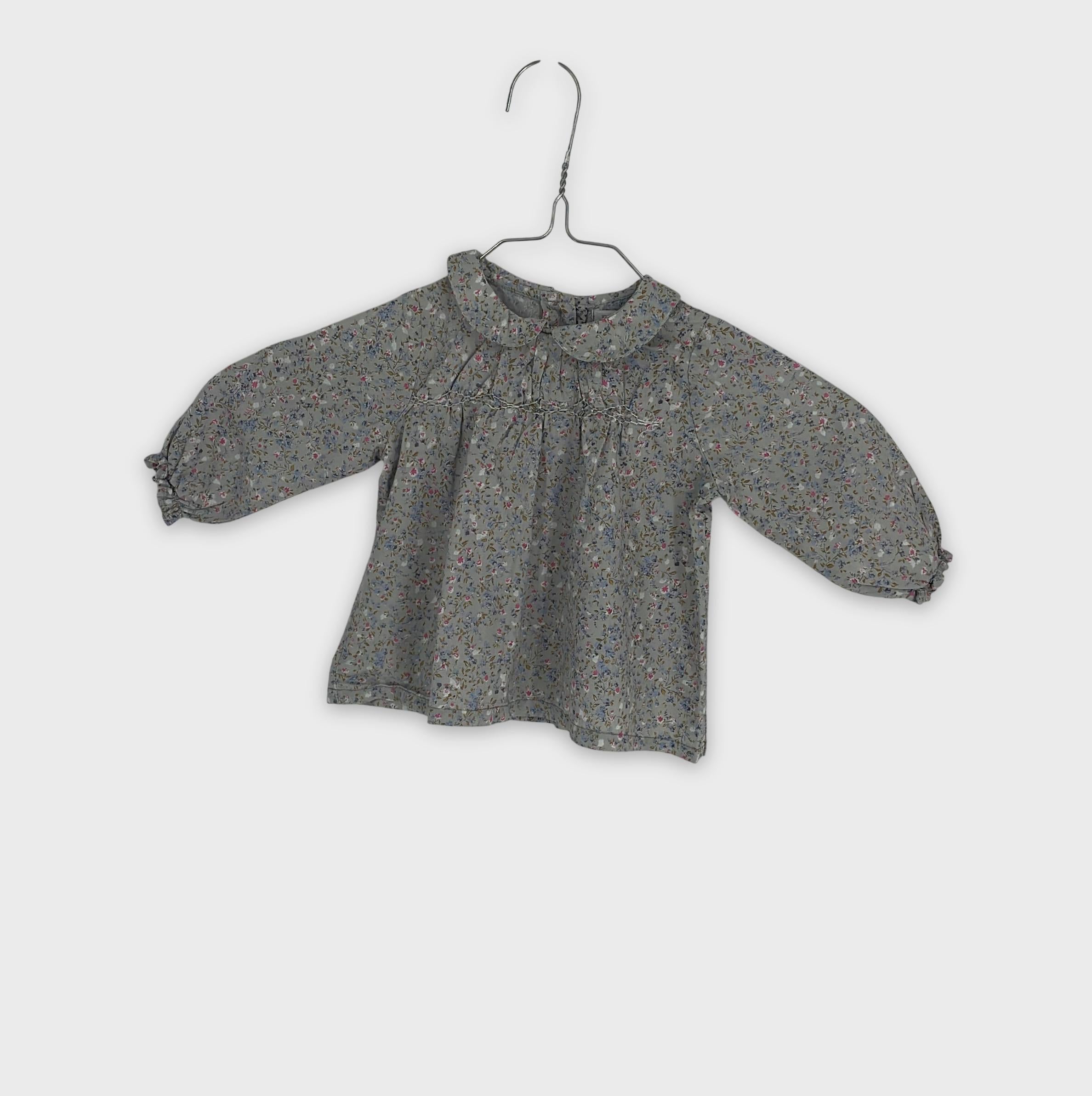0-BUISSONNIÈRE & Babies - Blouse Fleurie - 3-6 Mois
