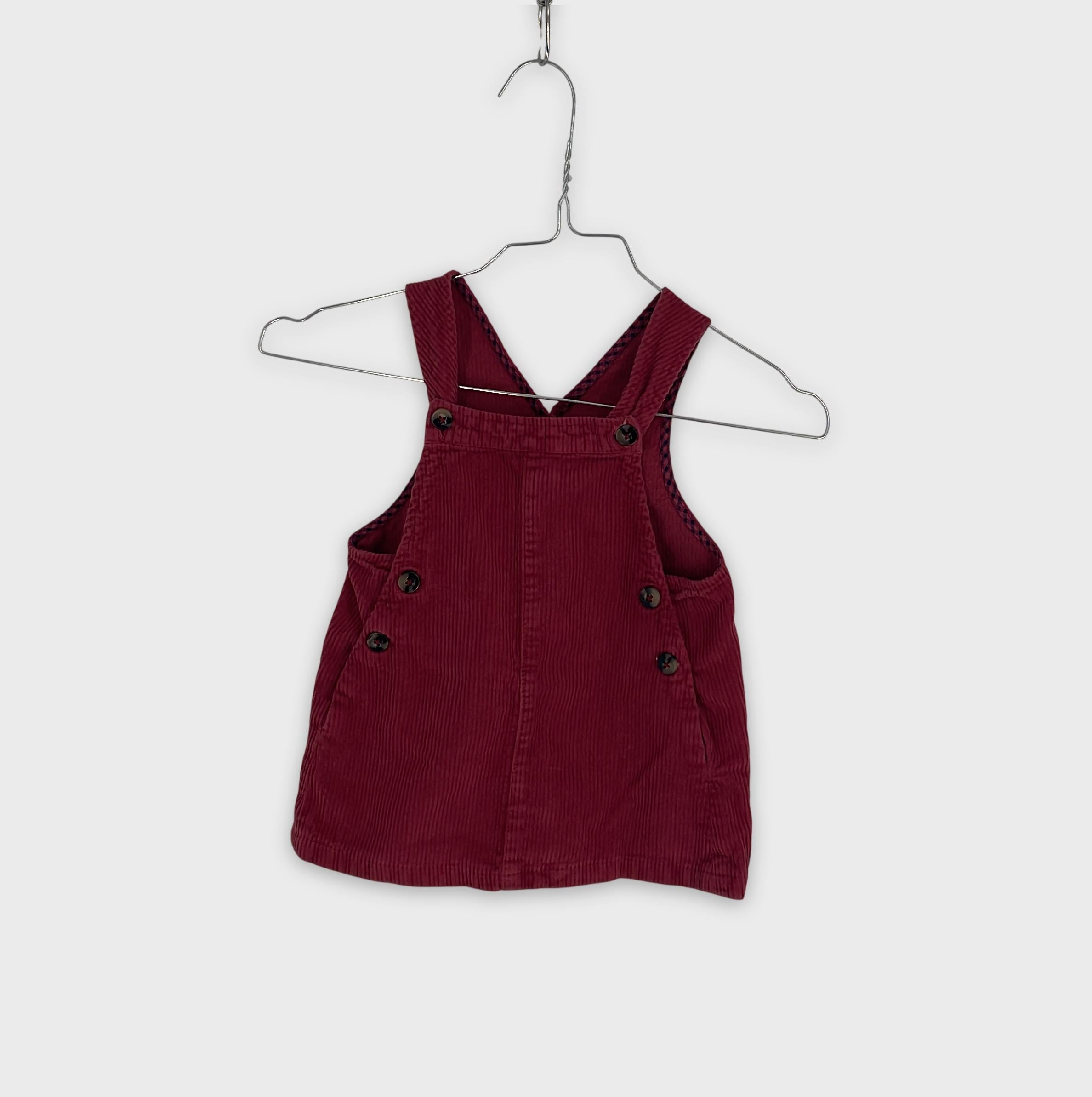 0-ZARA BABY - Salopette Robe - 18-24 Mois