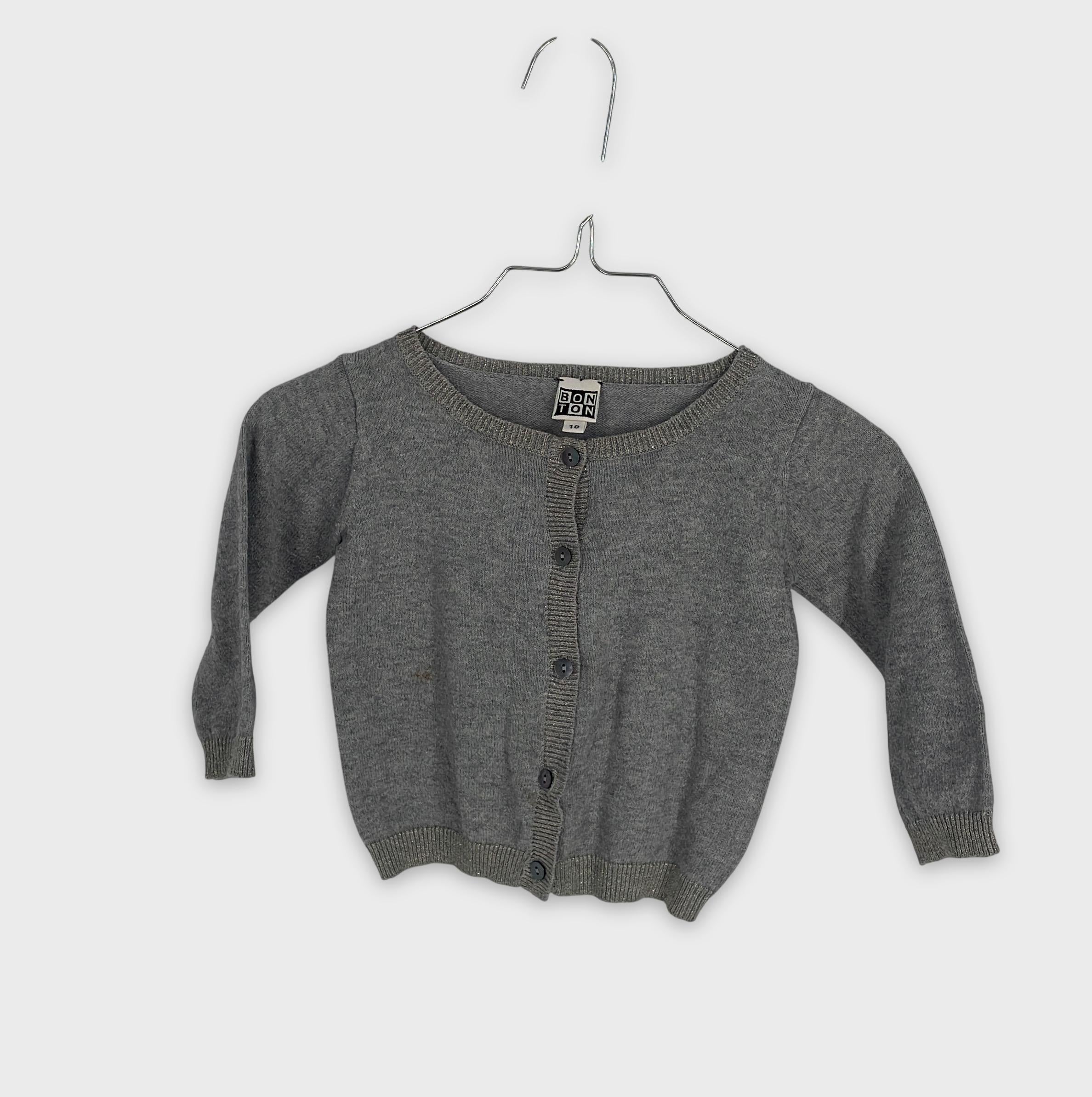 0-BONTON - Cardigan - 18 mois