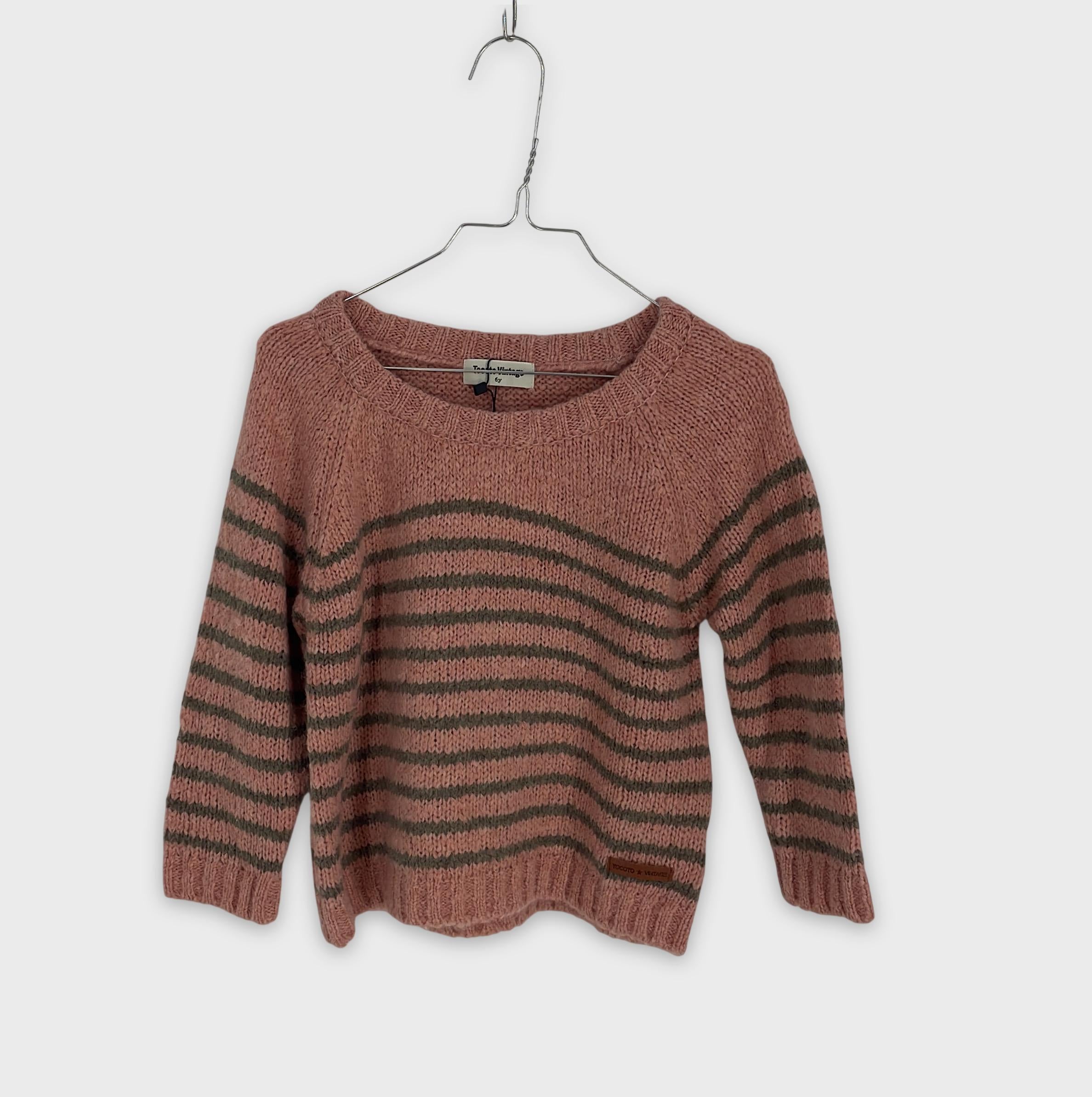 0-Tooato Vintage - Pull - 6 ans