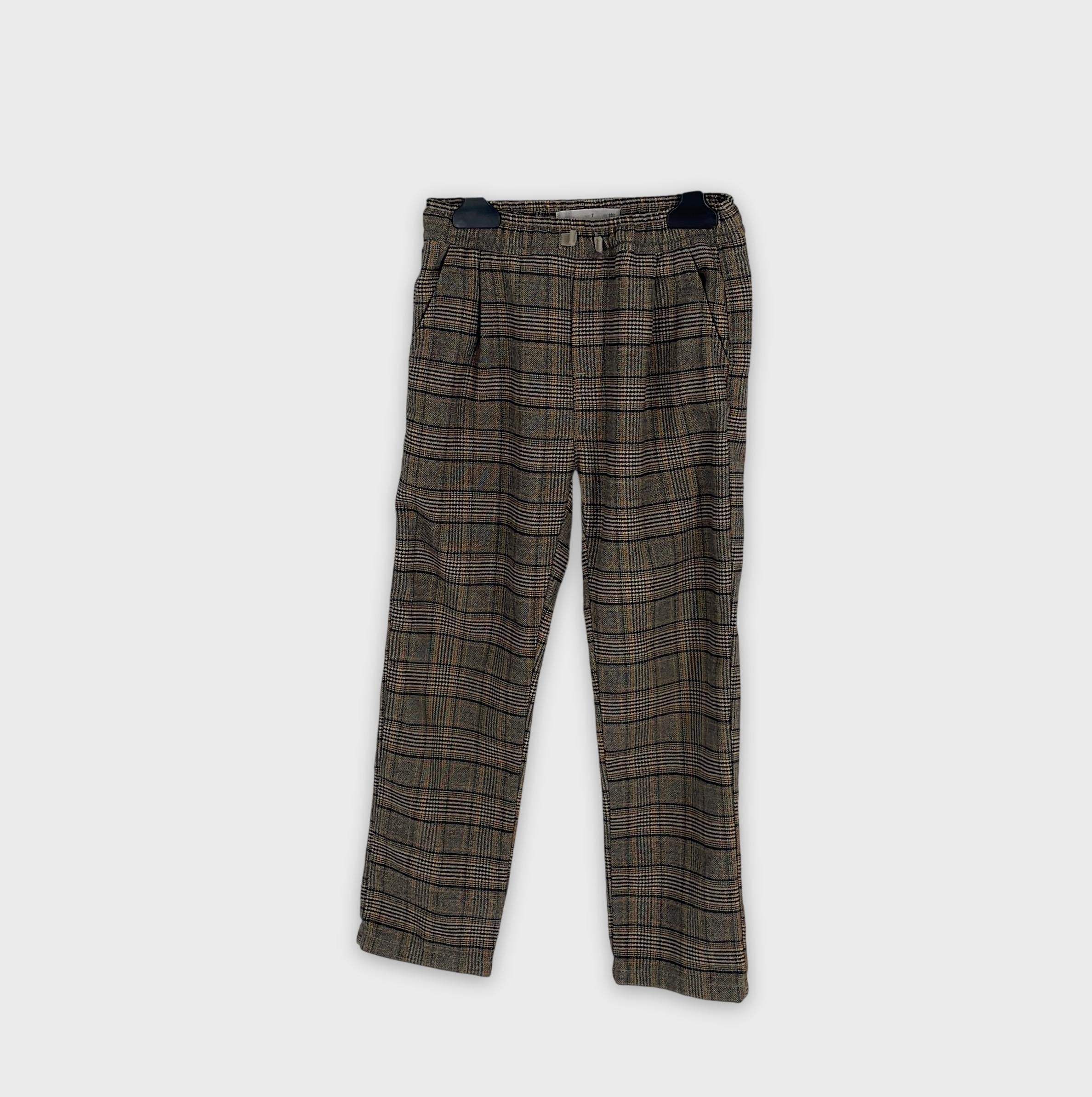 0-ZARA - Pantalon à carreaux - Taille 7 ans