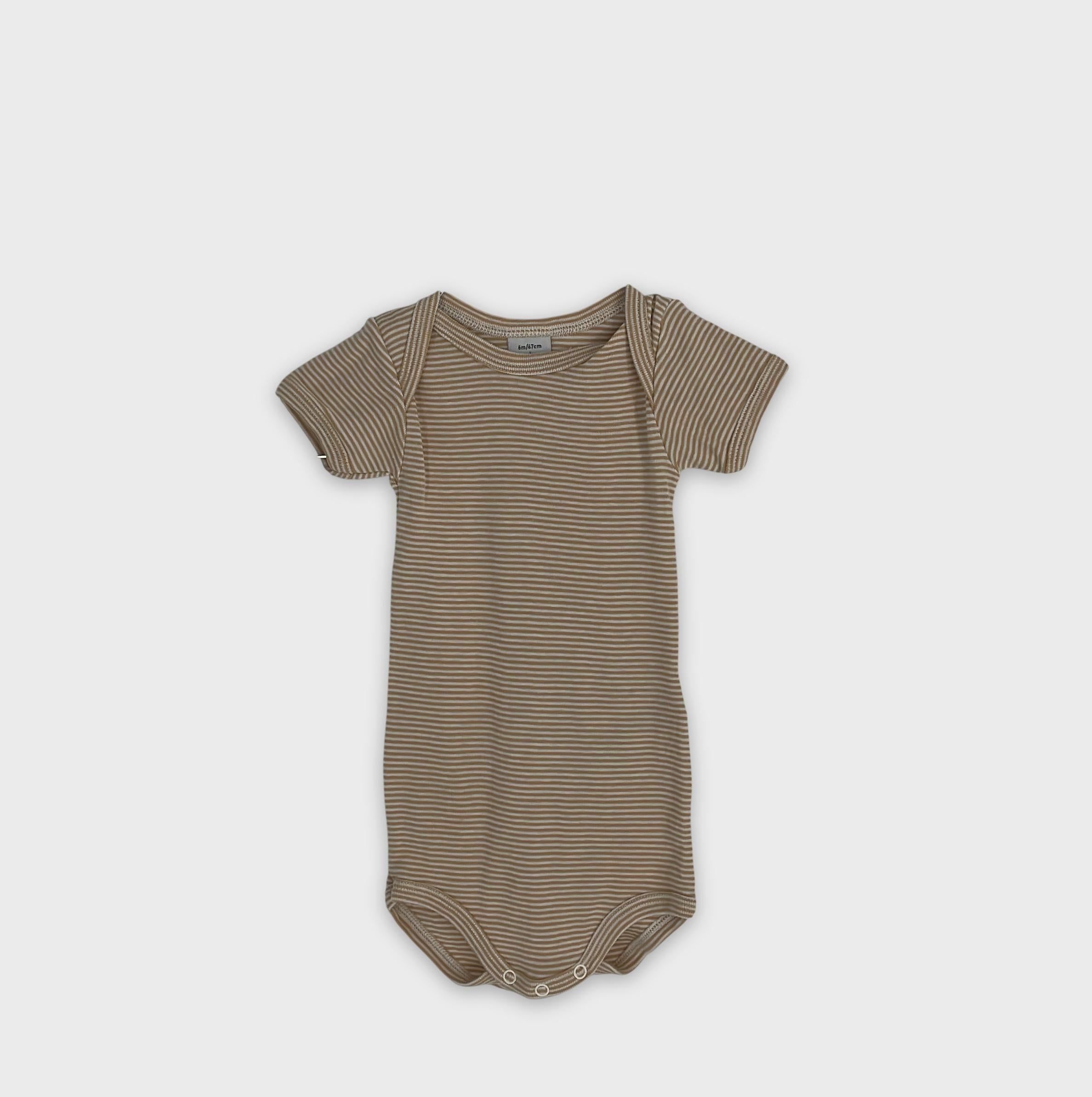 0-Petit Bateau - Body bébé - 6m/67cm