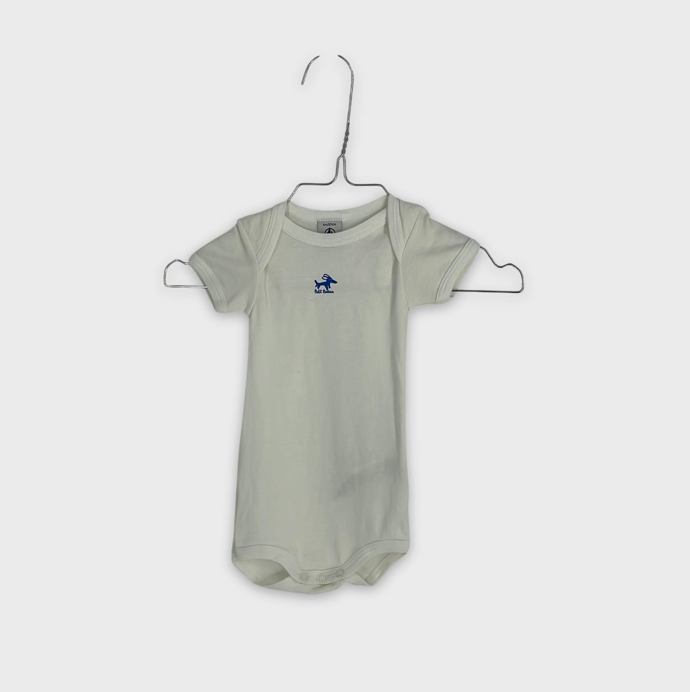 0-Petit Bateau - Body bébé manches courtes - 6m/67cm