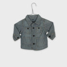 0-GAP - Veste en jean rayée - 6-12 mois