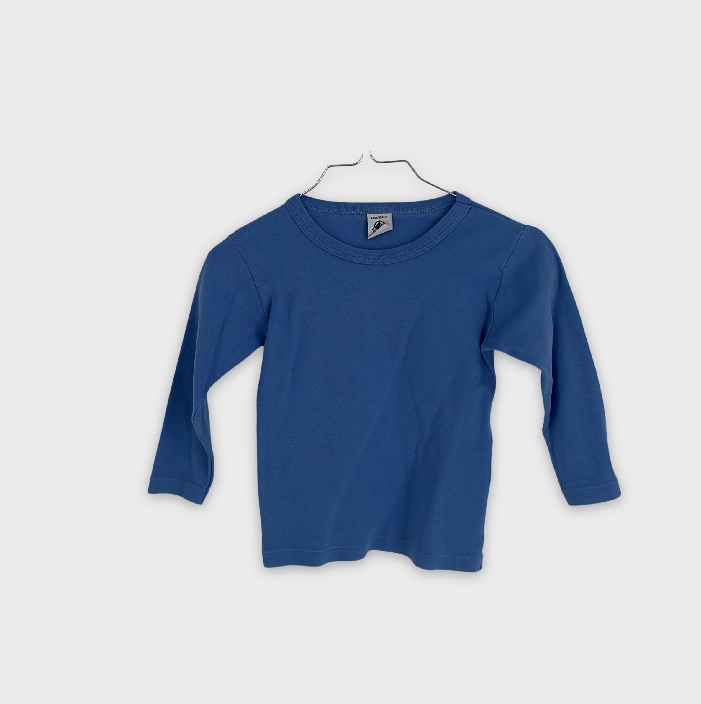 0-Petit Bateau - T-shirt manches longues - 4 ans / 104 cm