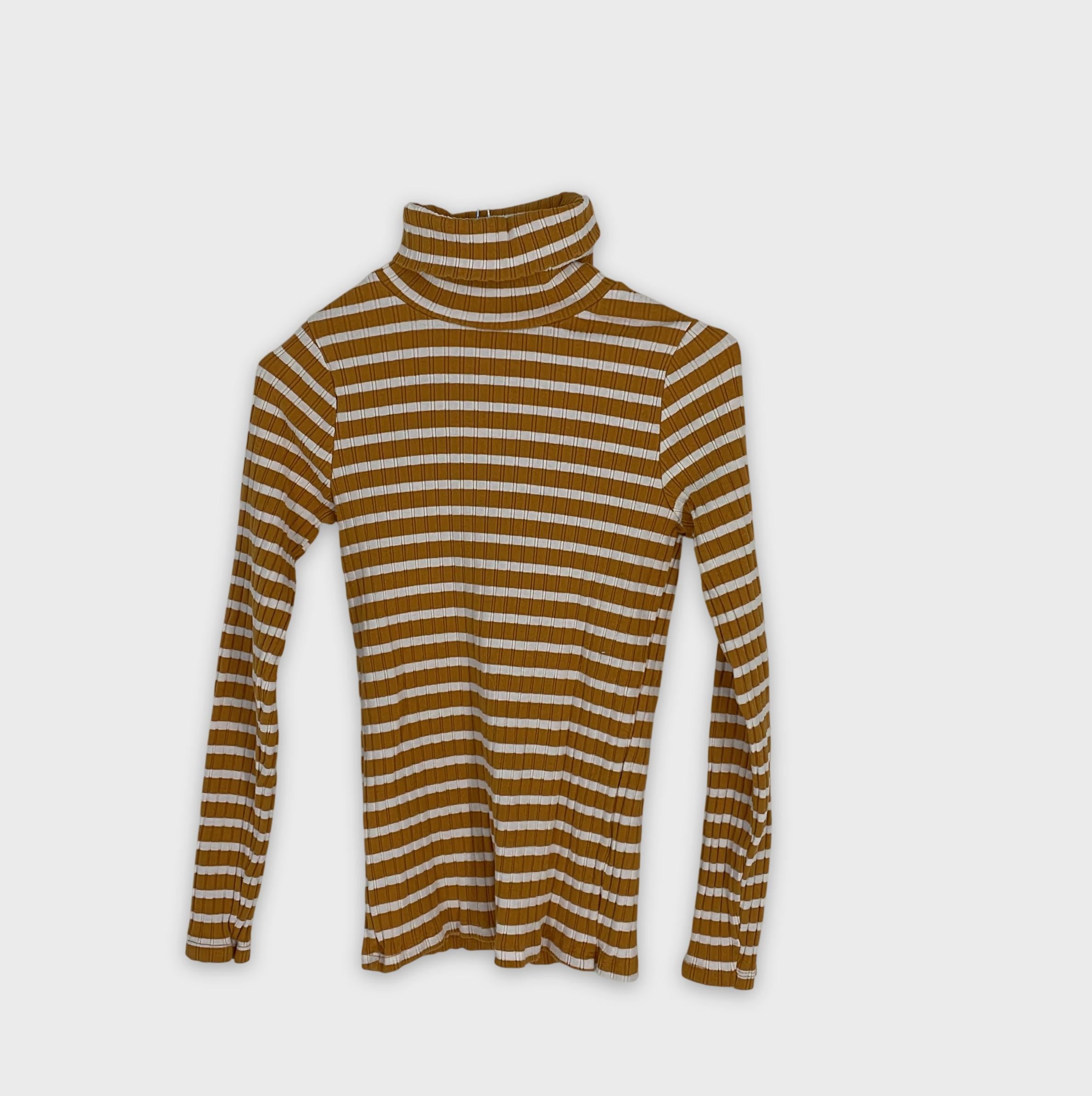 0-ZARA - T-shirt manches longues col roulé - Taille 10