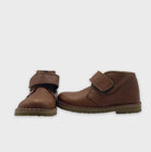 0-Bottes en Cuir Marron - Taille 26