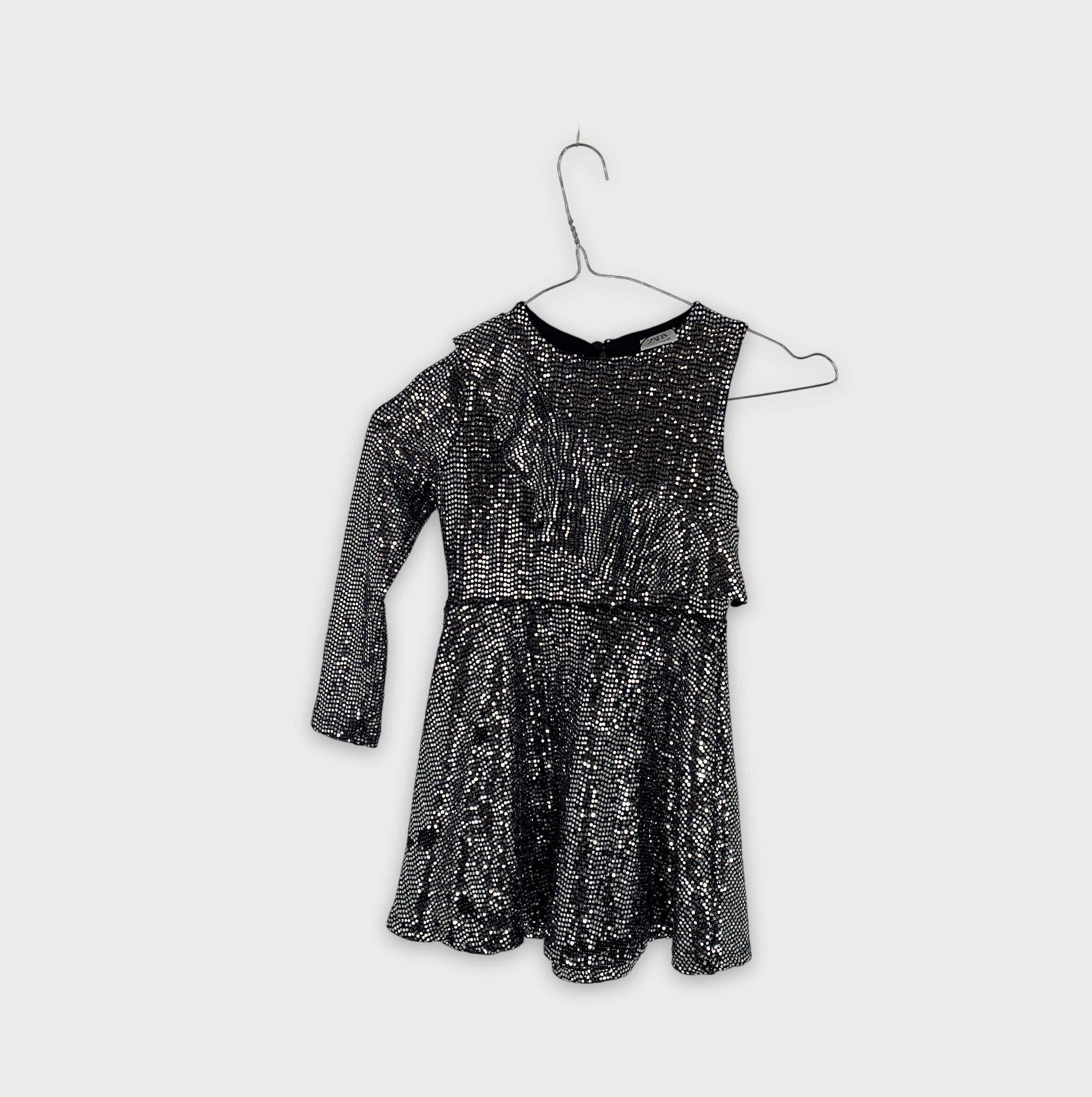 0-ZARA - Robe à Paillettes - Taille 6 ans