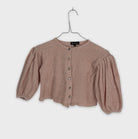 0-Bonjour - Cardigan en Coton Bouclette - 4Y