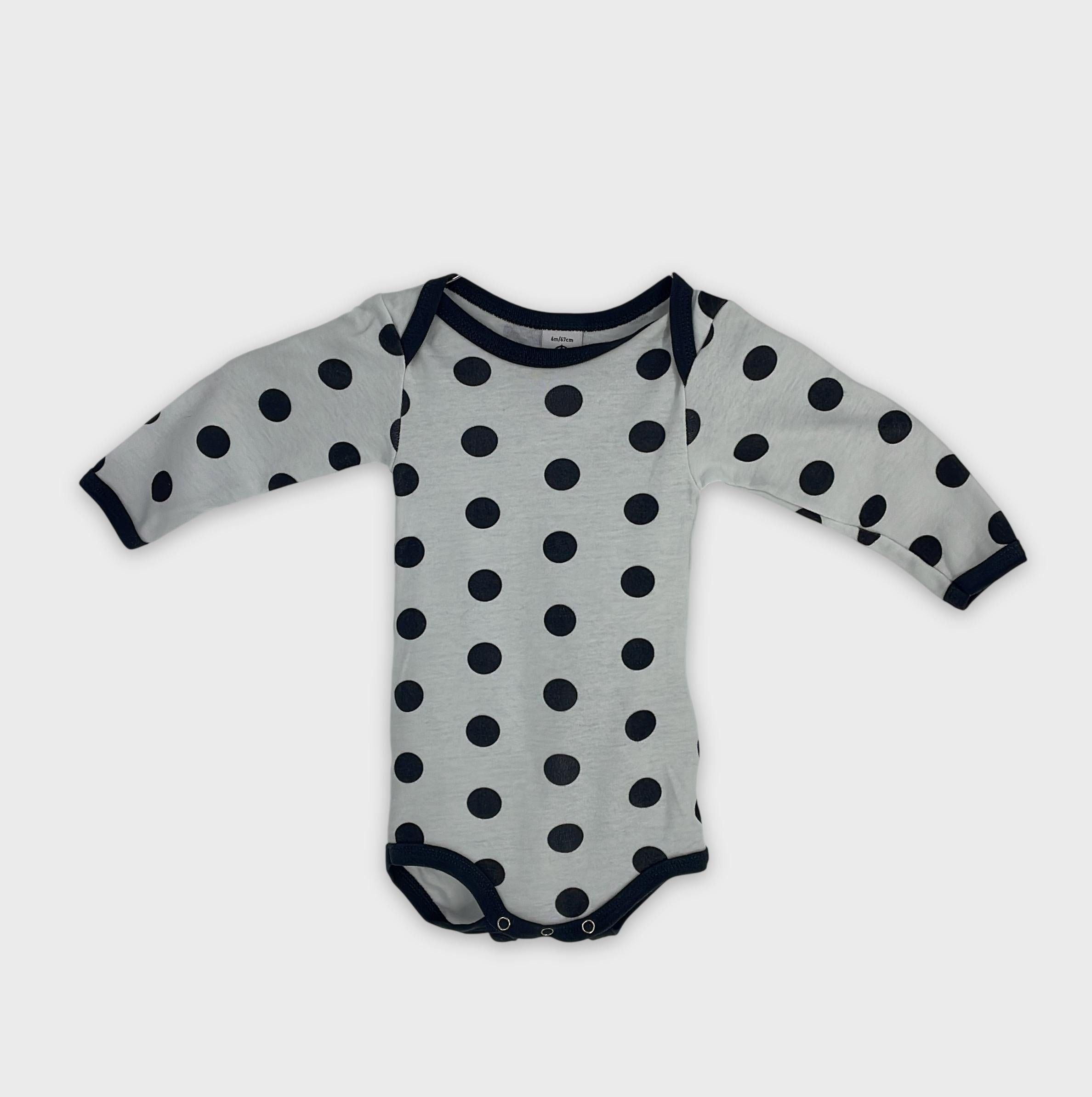 0-Petit Bateau - Body bébé - 6m/67cm