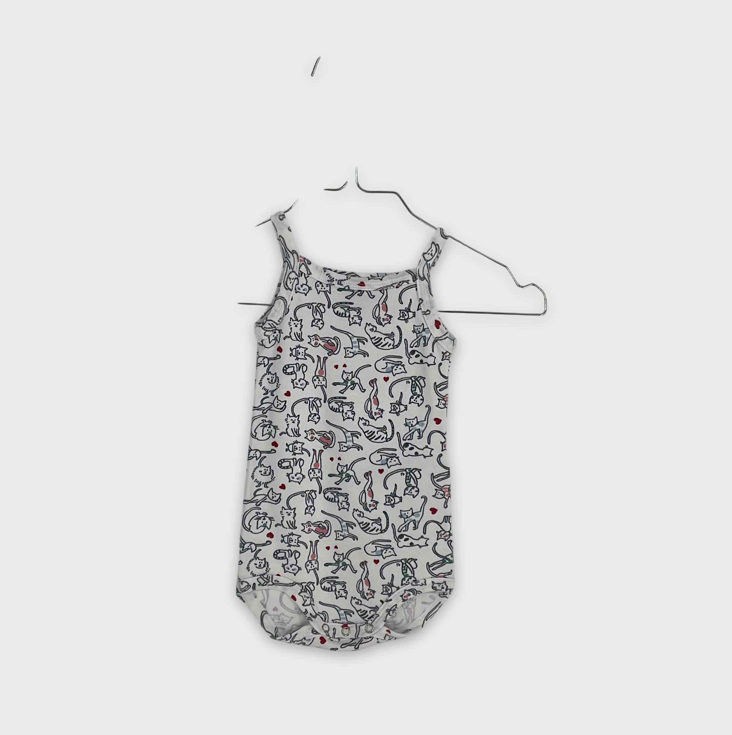 0-Petit Bateau - Body - 6 mois (67 cm)