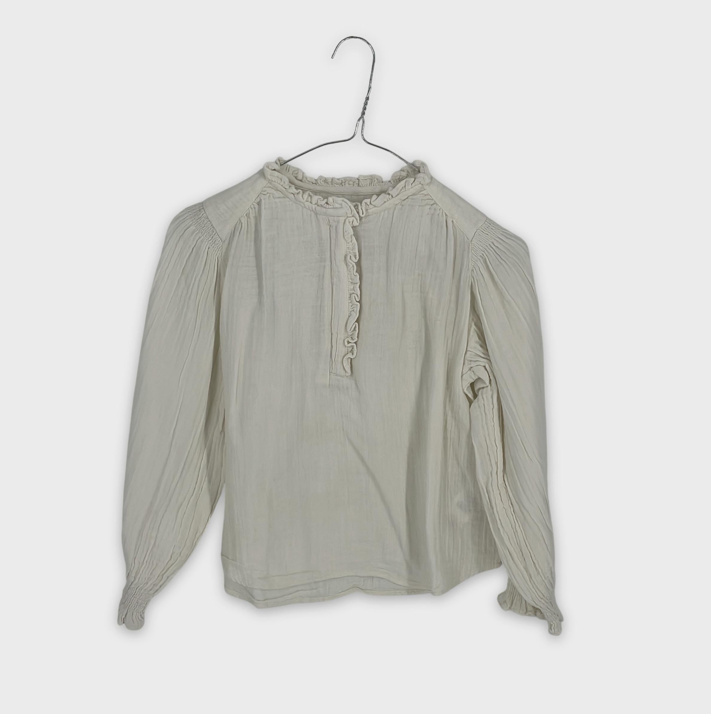 0-Bellerose - Chemisier en gaze de coton - Taille 10