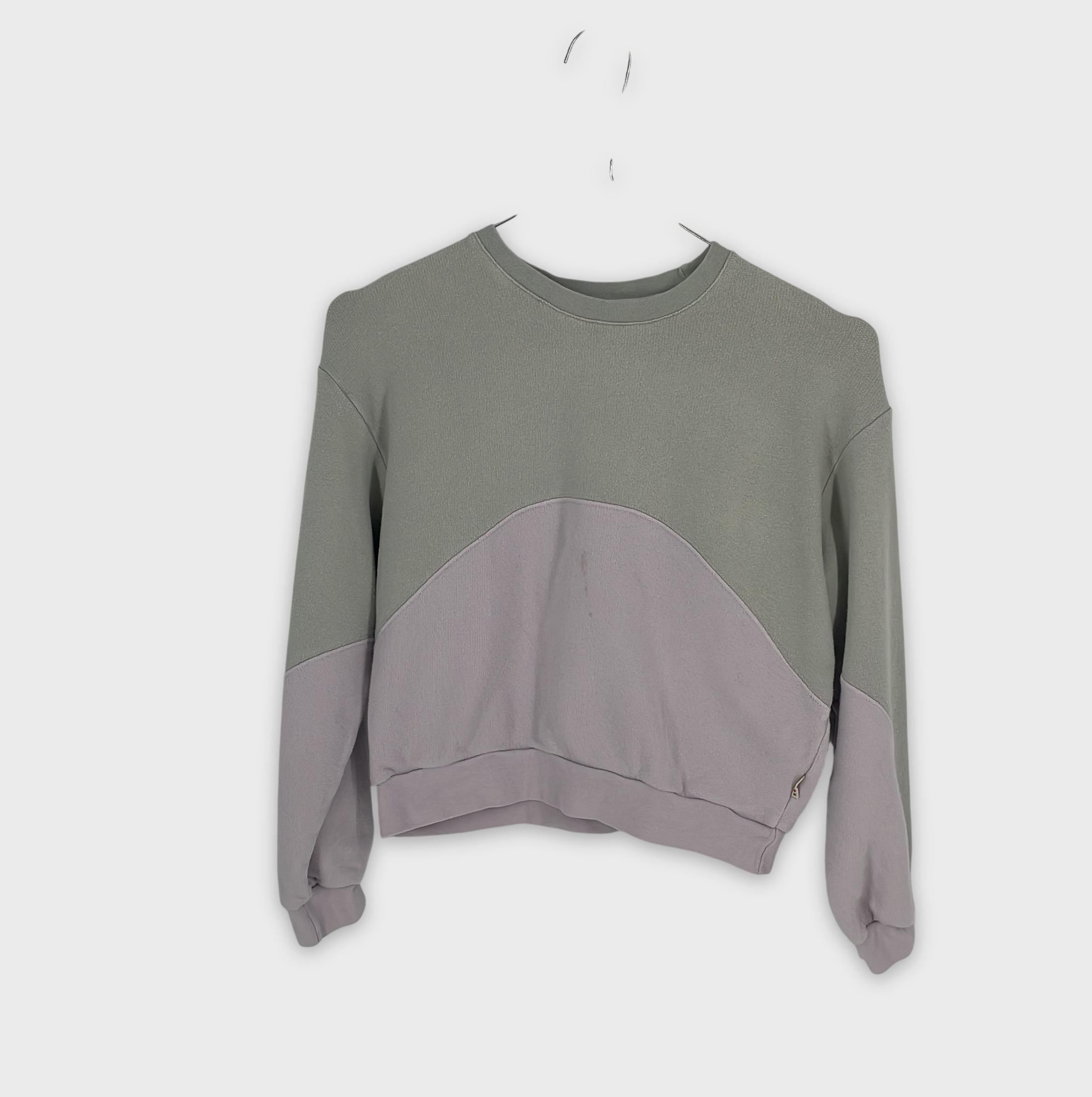0-Better - Sweatshirt bicolore - Taille 10