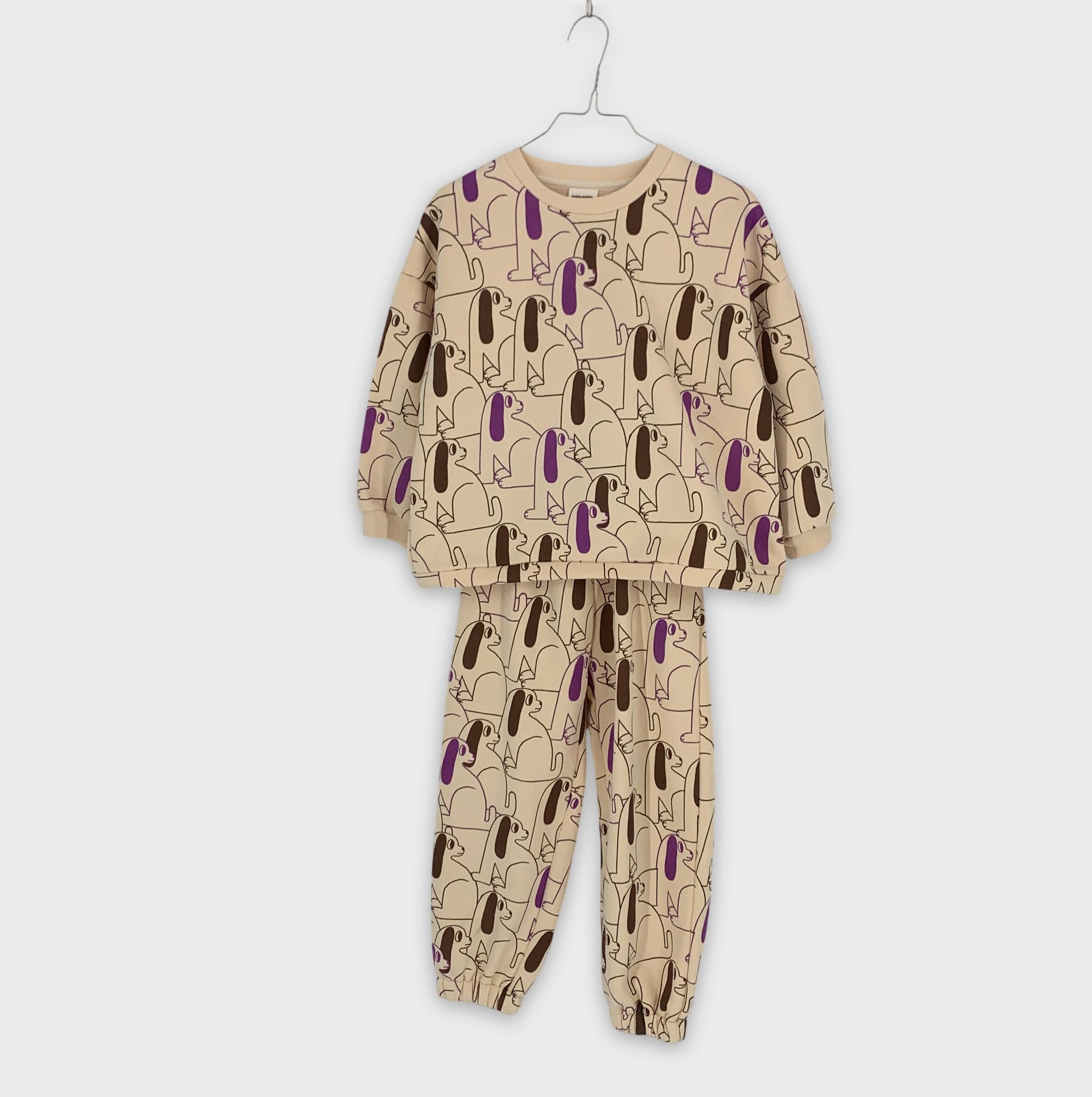 0-gamin gamine. x Charlotte Janvier - Ensemble Sweatshirt Jogging - 7/8 ans