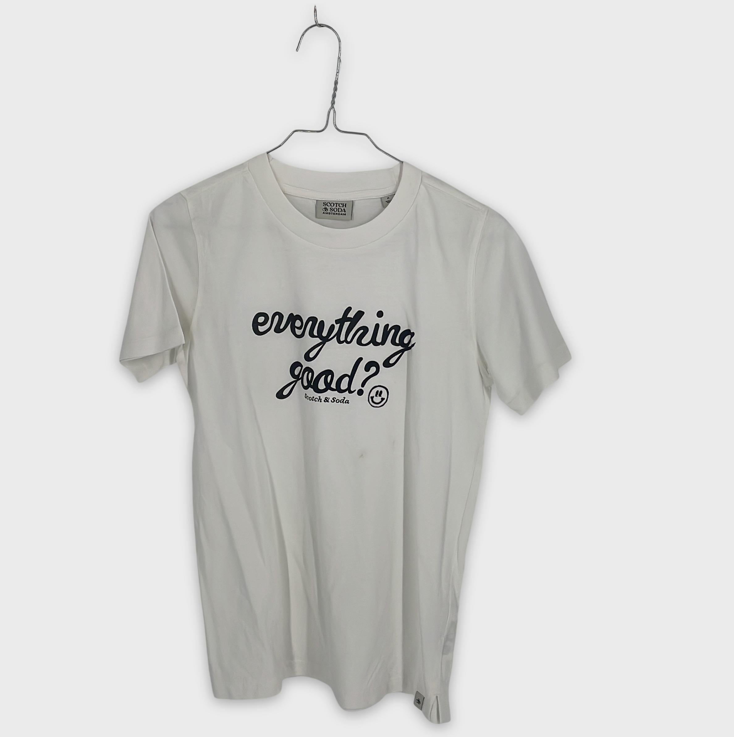 0-Scotch & Soda - T-shirt - Taille 14 ans