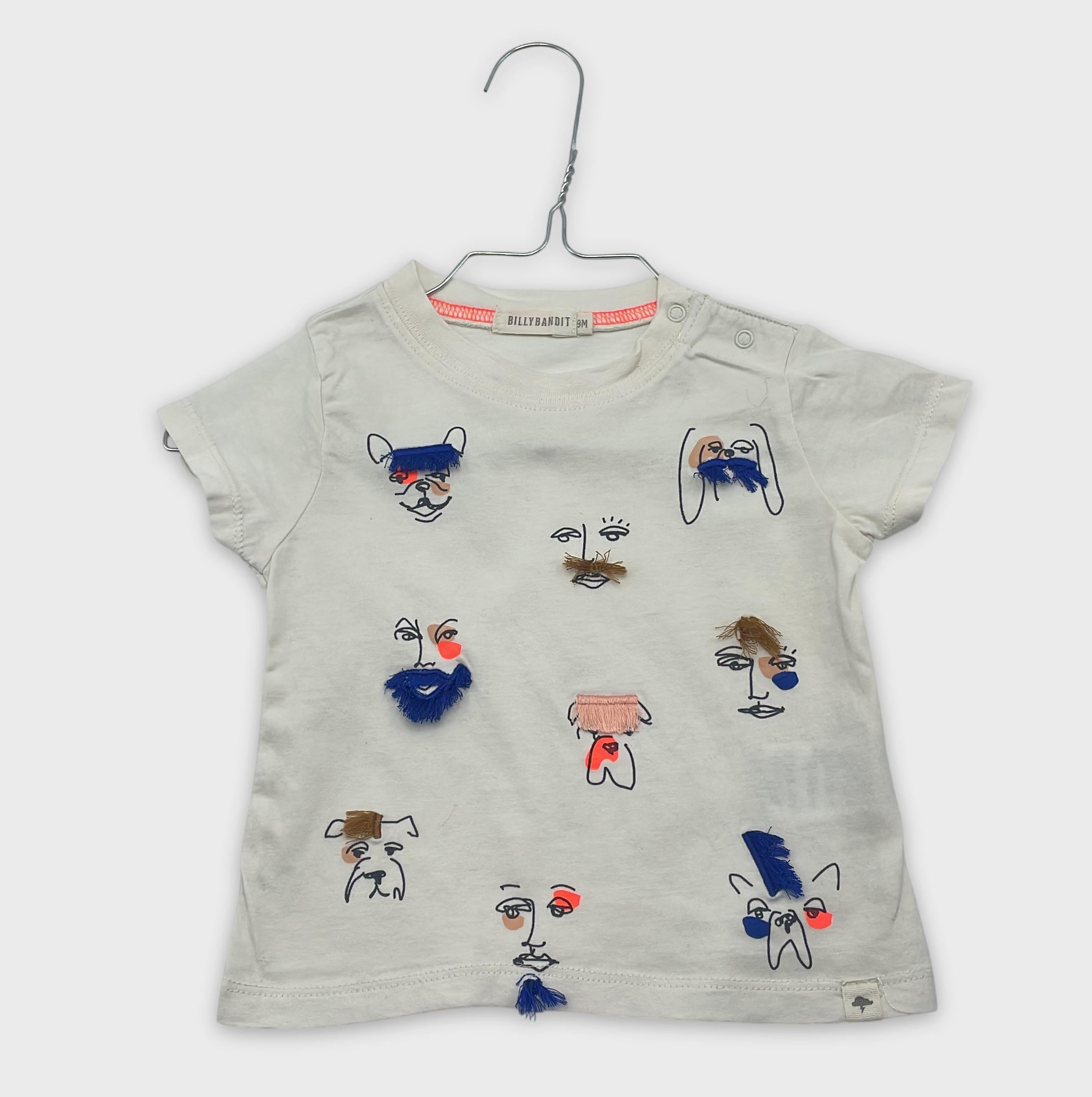 0-BILLYBANDIT - T-shirt Bébé - 9M