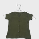 0-Name It - Haut côtelé à boutons - 9-12M (80 cm)
