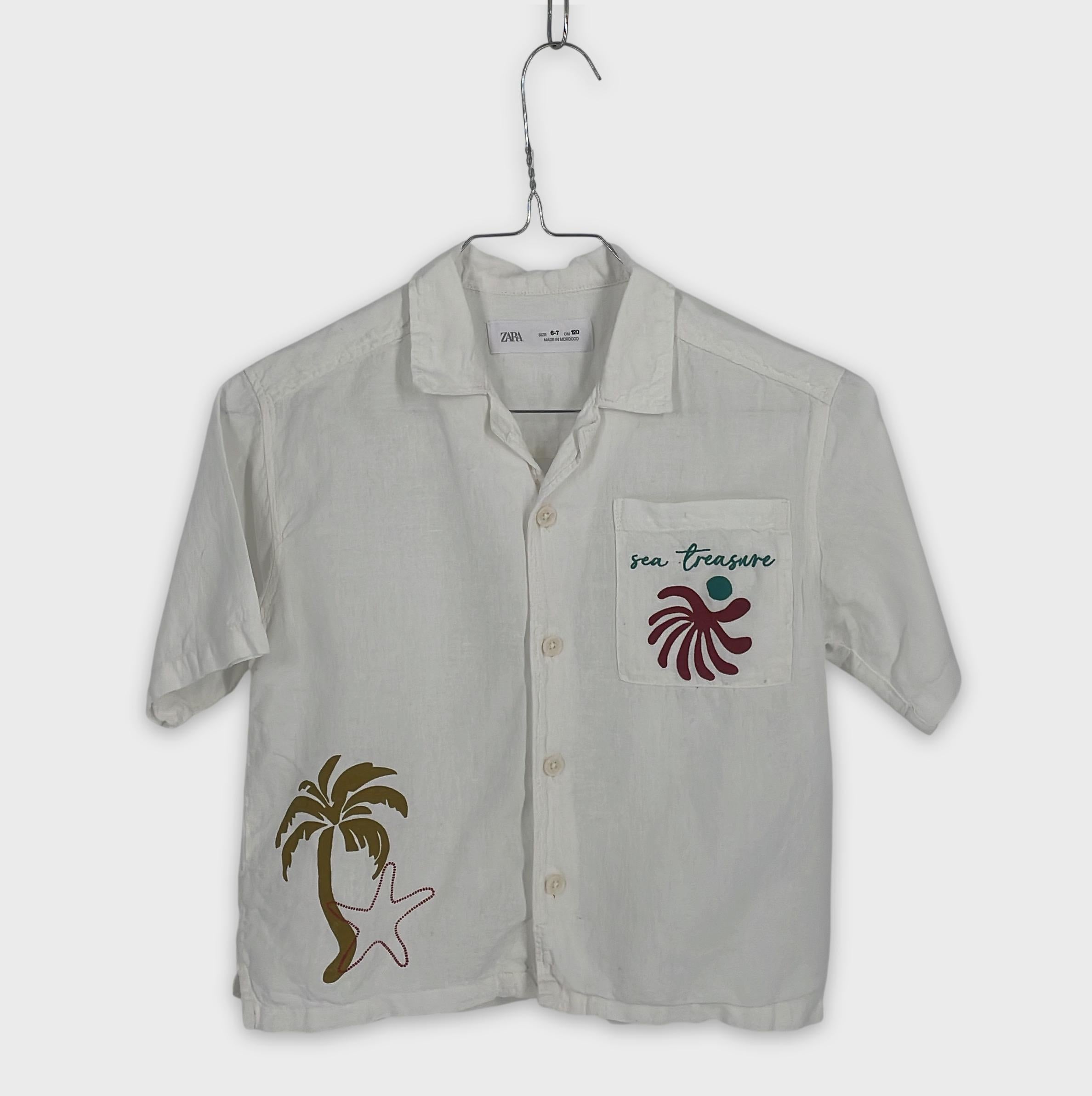 0-ZARA - Chemise à manches courtes - 6-7 ans