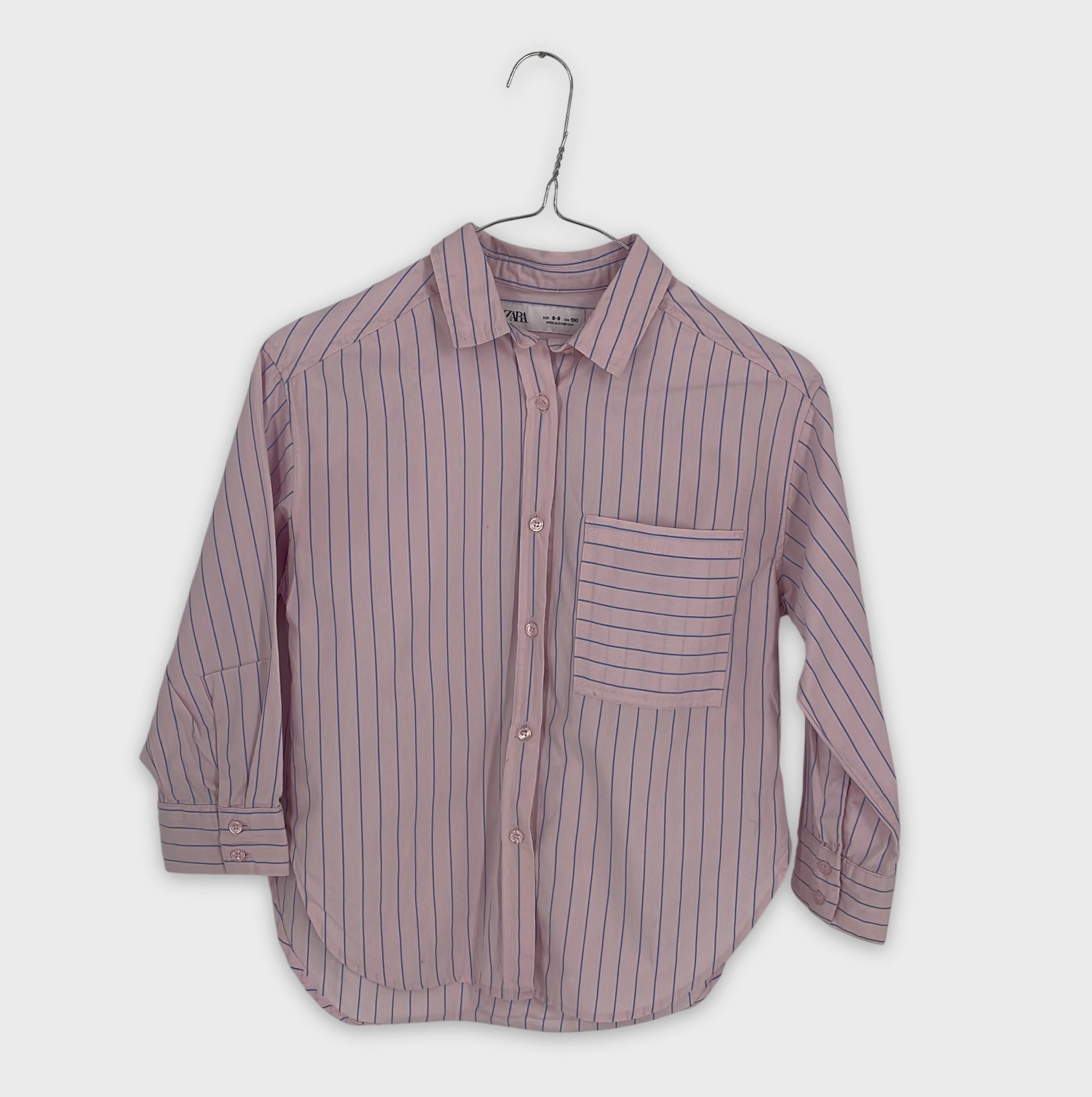 0-ZARA - Chemise rayée - 8-9 ans