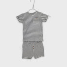 0-Name It - Combishort Rayé Bébé - 6-9 mois