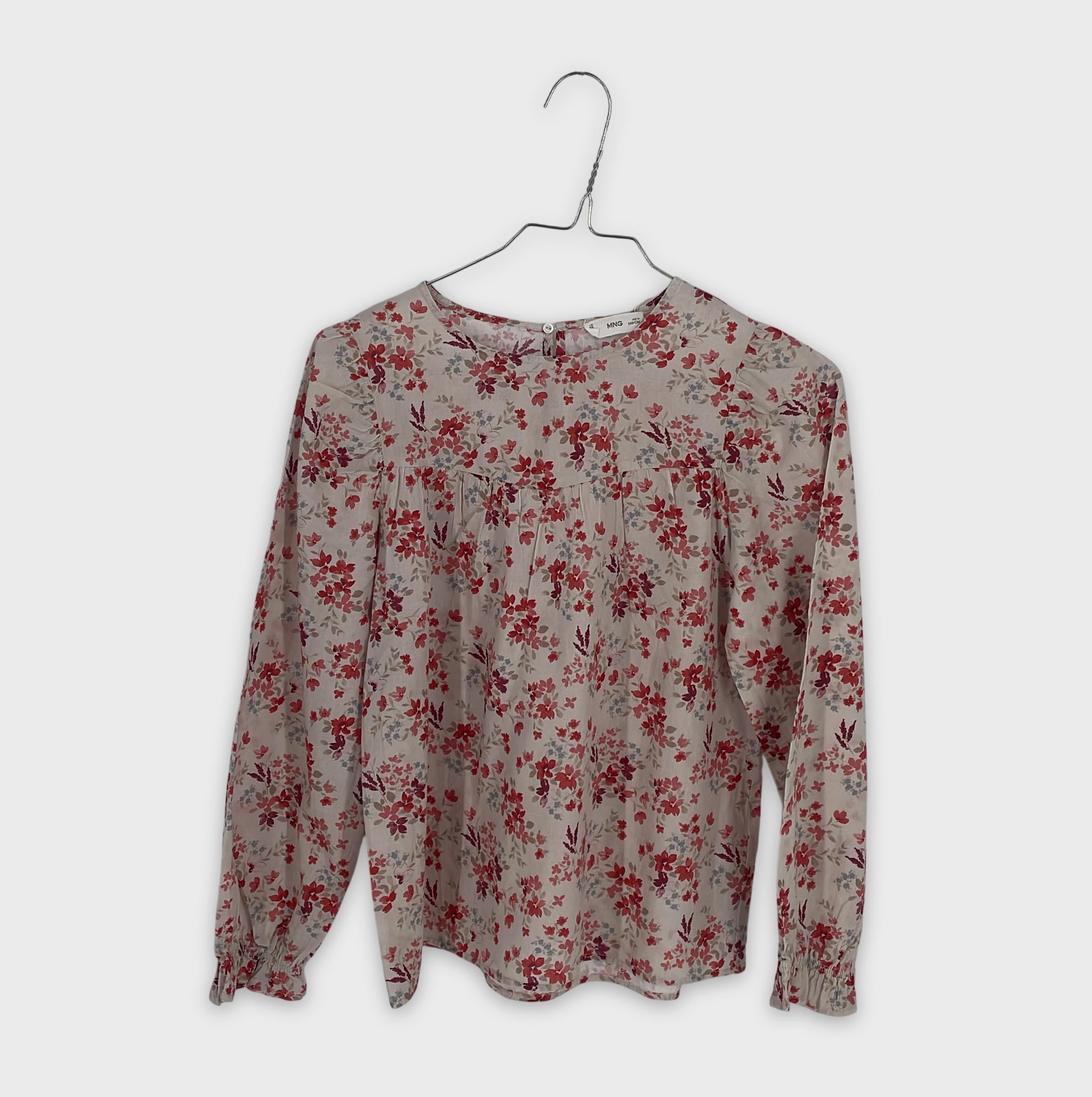 0-MNG - Blouse fleurie - 146 cm